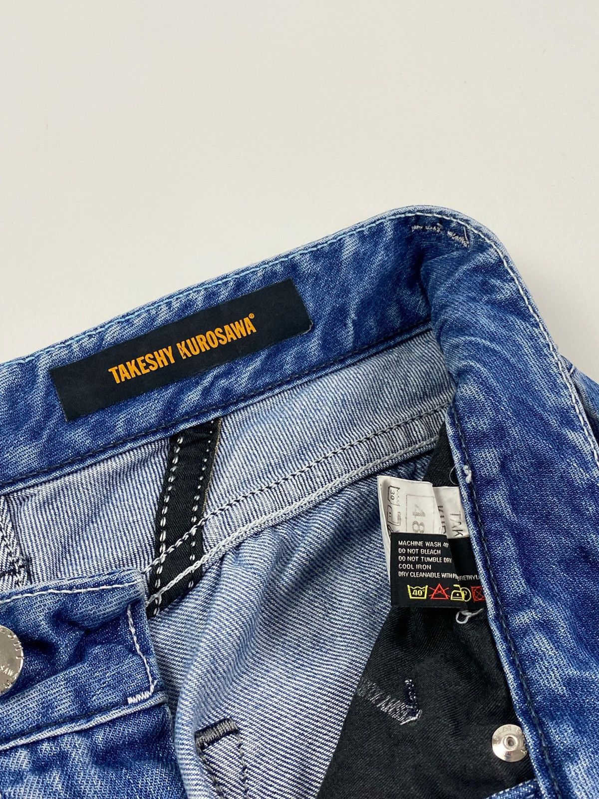 Takeshy Kurosawa Takeshy Kurosawa Denim Jeans Pants Size US 34 / EU 50 - 15 Thumbnail