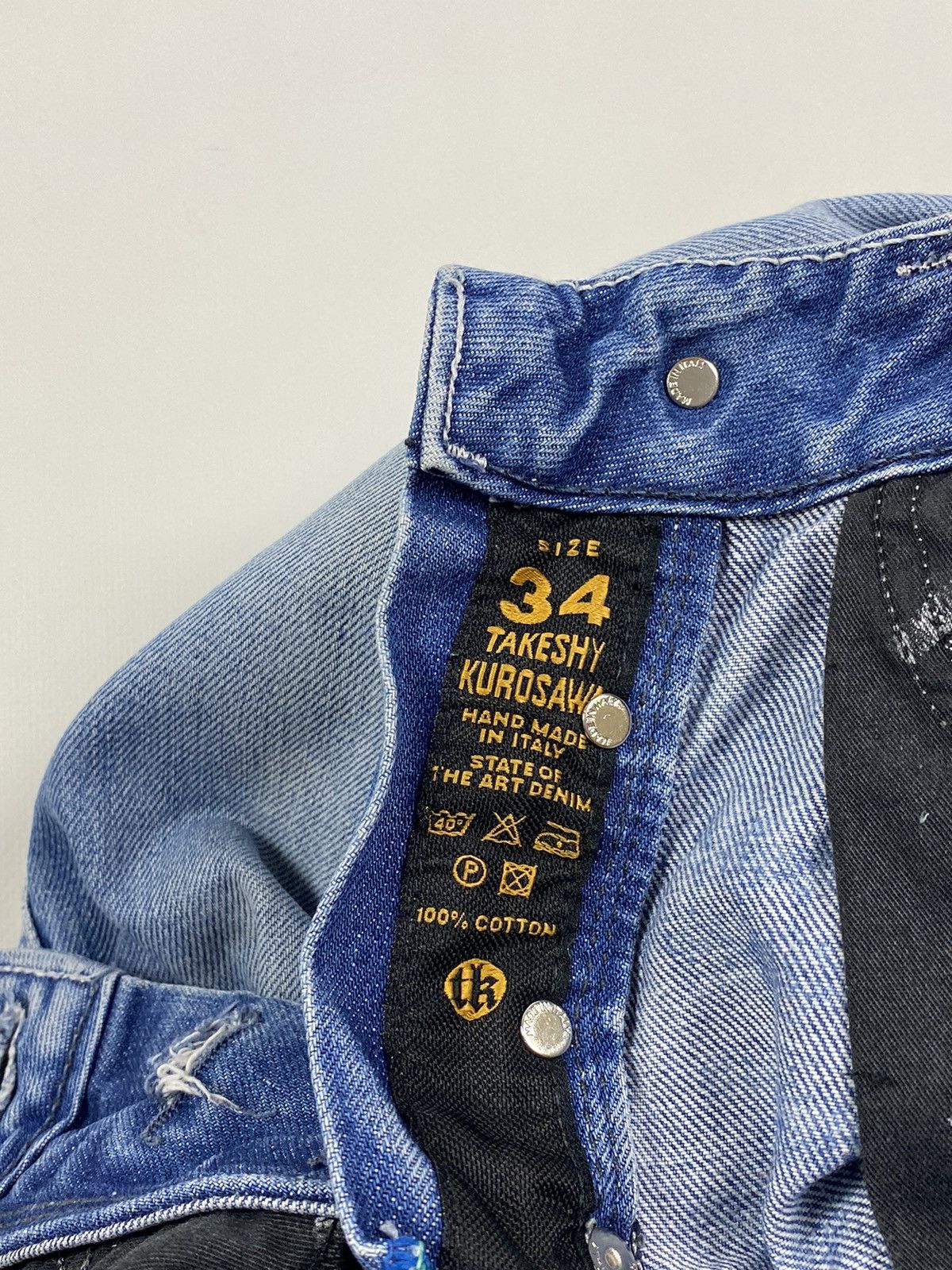 Takeshy Kurosawa Takeshy Kurosawa Denim Jeans Pants Size US 34 / EU 50 - 18 Thumbnail
