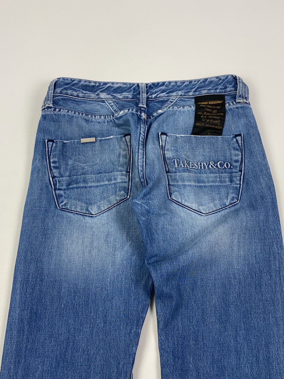 Takeshy Kurosawa Takeshy Kurosawa Denim Jeans Pants Size US 34 / EU 50 - 10 Thumbnail