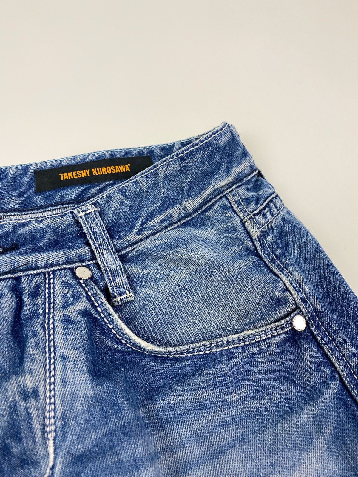 Takeshy Kurosawa Takeshy Kurosawa Denim Jeans Pants Size US 34 / EU 50 - 7 Thumbnail