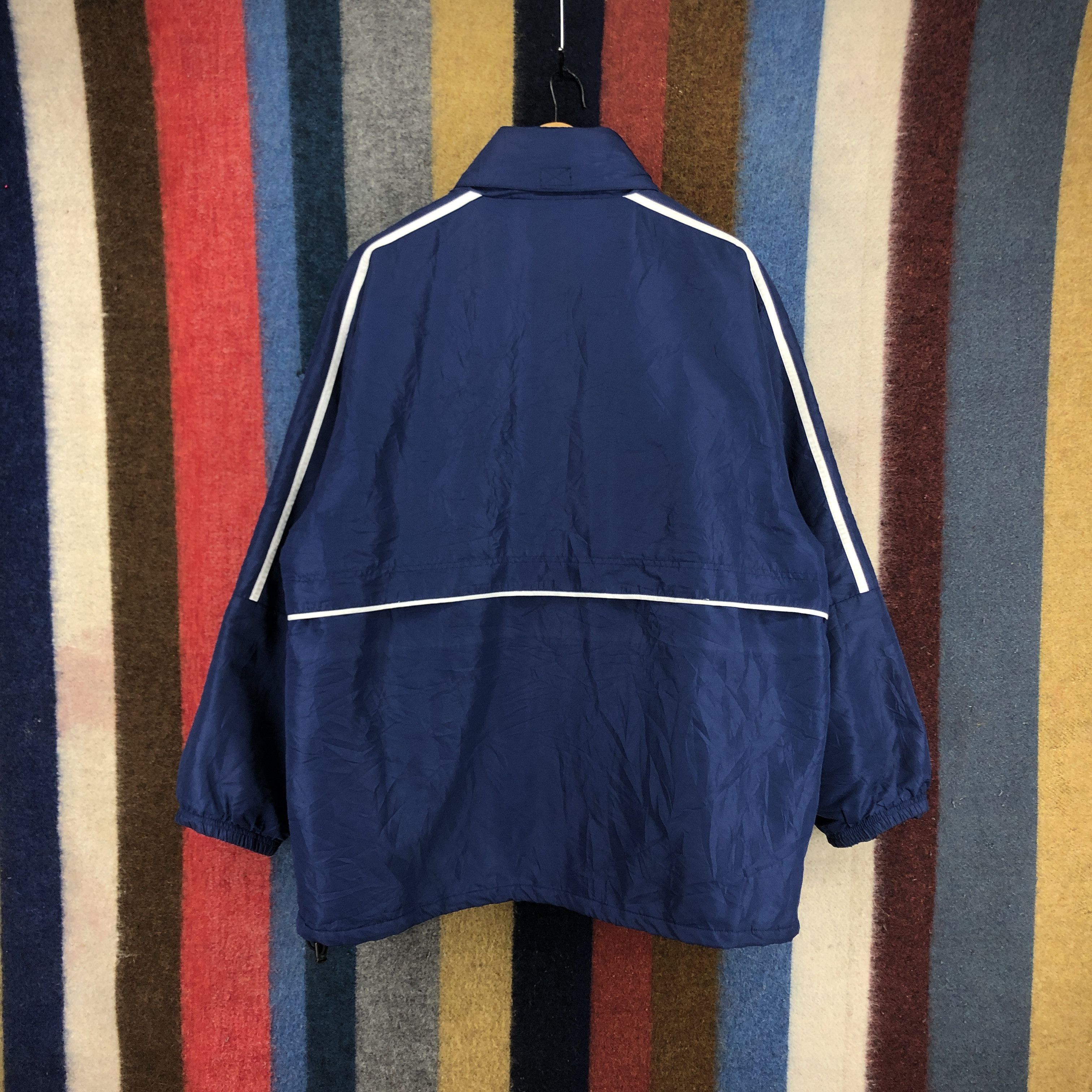 Nike 90s Vintage NIKE BLACK LABEL Nylon Jacket W/Hoodie #0437/S Size US XL / EU 56 / 4 - 11 Thumbnail