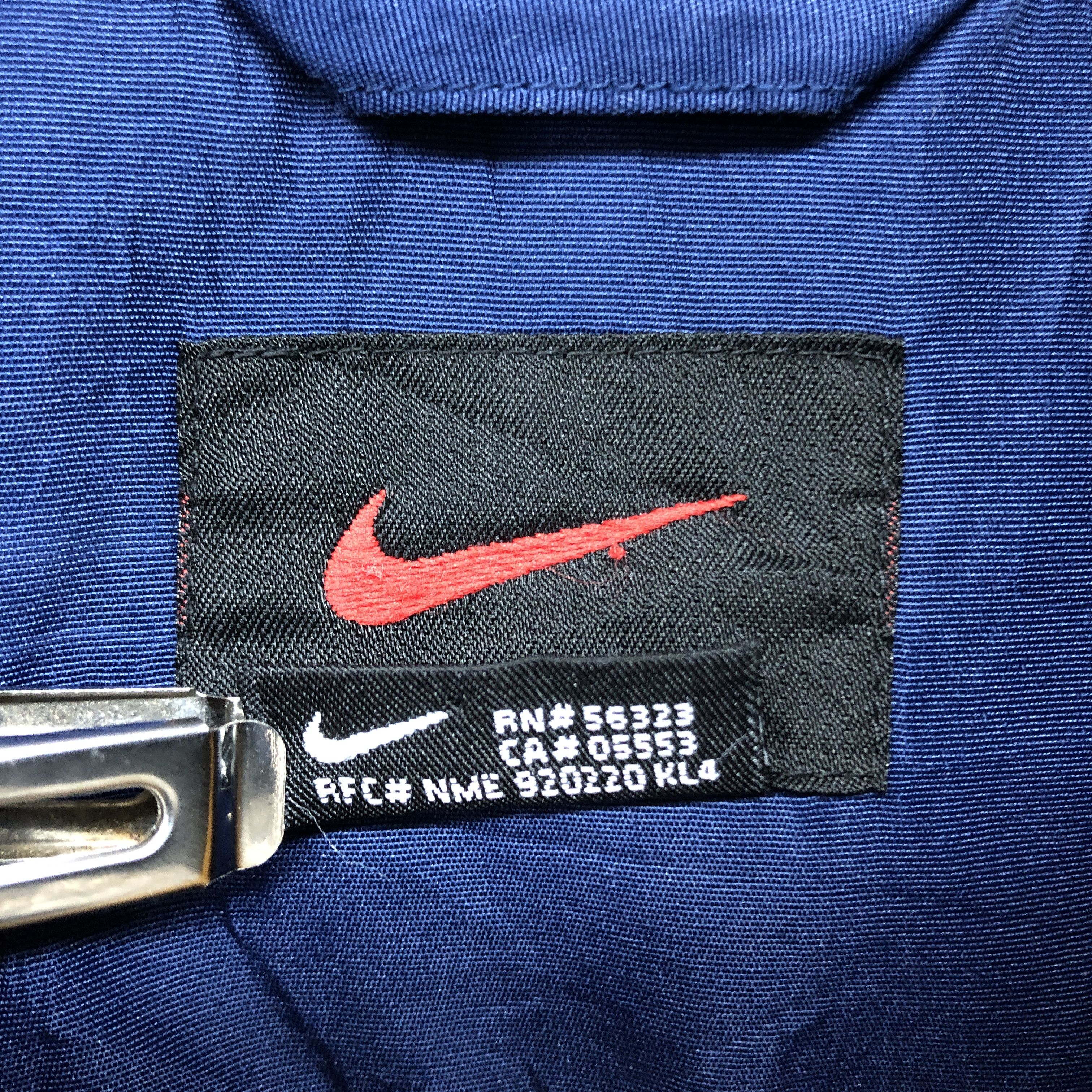 Nike 90s Vintage NIKE BLACK LABEL Nylon Jacket W/Hoodie #0437/S Size US XL / EU 56 / 4 - 9 Thumbnail