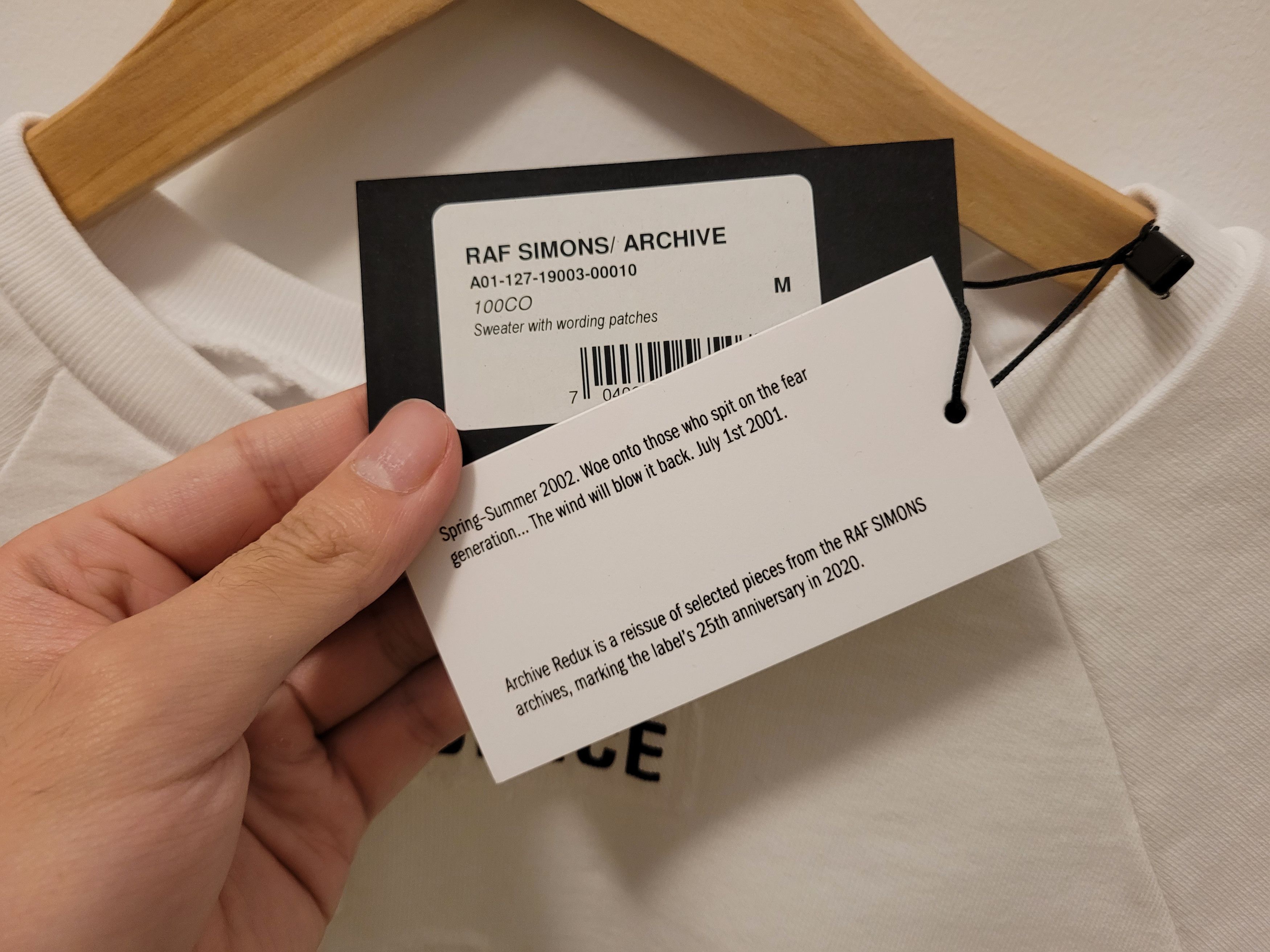 Raf Simons Redux Independence Crewneck Size US M / EU 48-50 / 2 - 2 Thumbnail