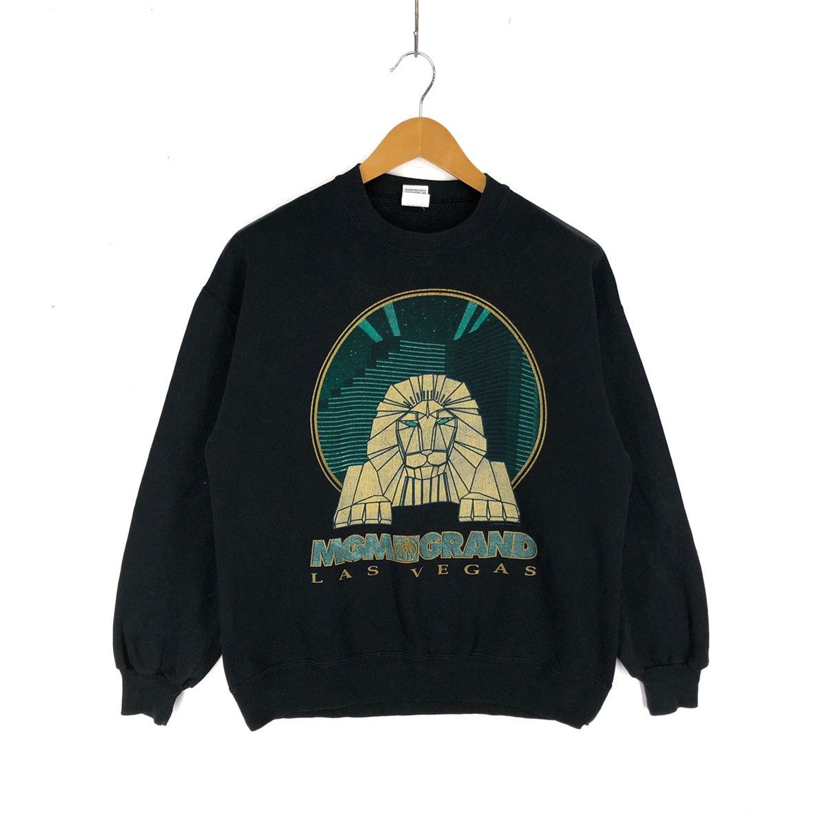 Vintage 1993 Vintage MGM GRAND HOTEL Crew Neck Sweatshirt #2460-86 Size US M / EU 48-50 / 2 - 1 Thumbnail
