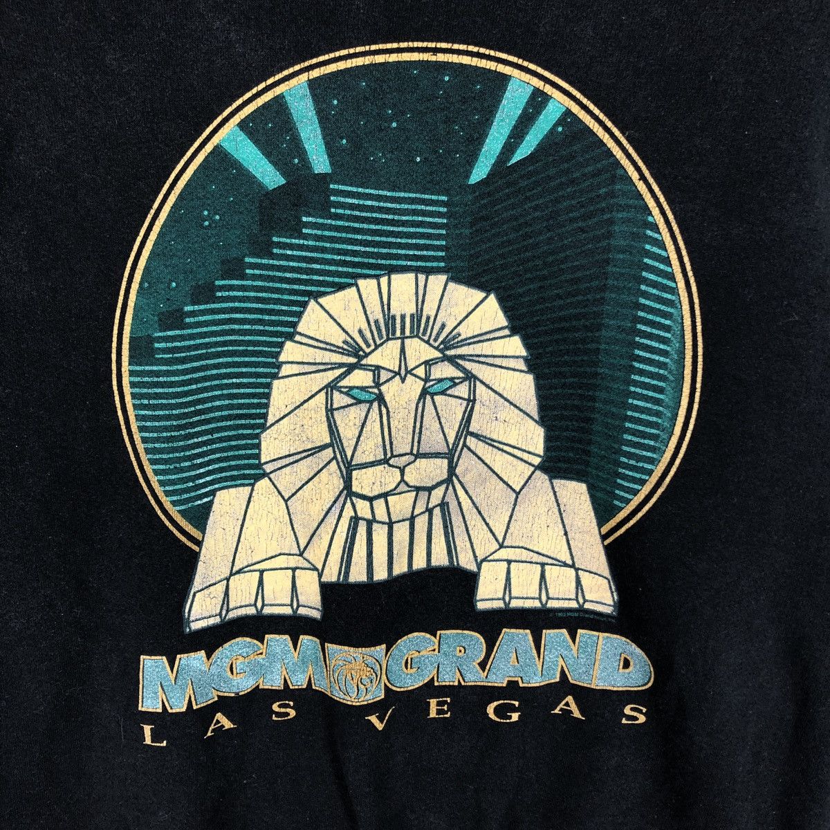 Vintage 1993 Vintage MGM GRAND HOTEL Crew Neck Sweatshirt #2460-86 Size US M / EU 48-50 / 2 - 2 Thumbnail