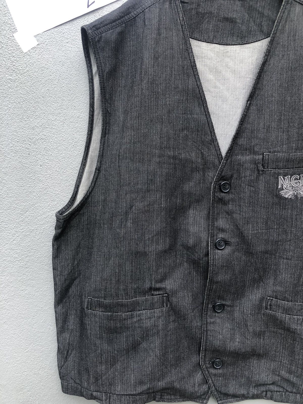 MCM Vintage MCM Button Ups Vest Jacket Size US XXL / EU 58 / 5 - 3 Thumbnail