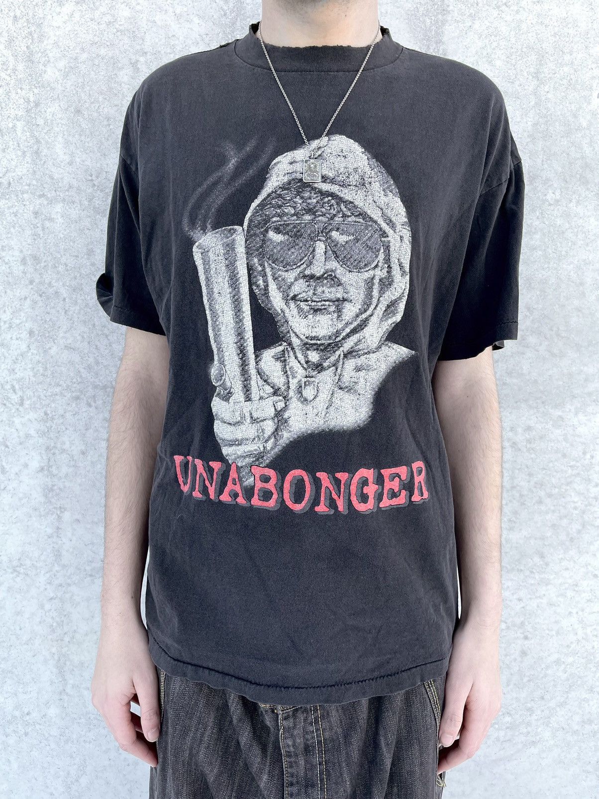 Vintage 🚭SEXIEST ITEM ON GRAILED🚭TED KACZYNSKI UNABONGER UNABOMBER Size US L / EU 52-54 / 3 - 1 Thumbnail