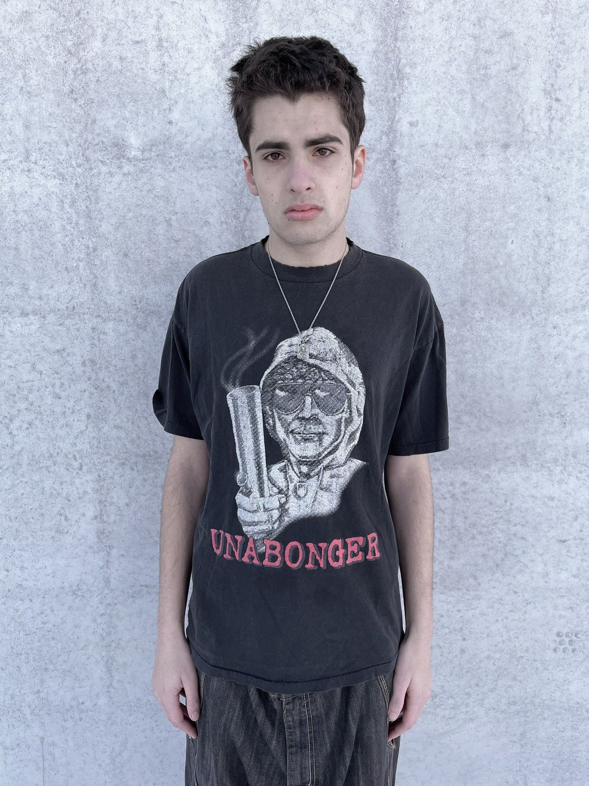 Vintage 🚭SEXIEST ITEM ON GRAILED🚭TED KACZYNSKI UNABONGER UNABOMBER Size US L / EU 52-54 / 3 - 4 Thumbnail