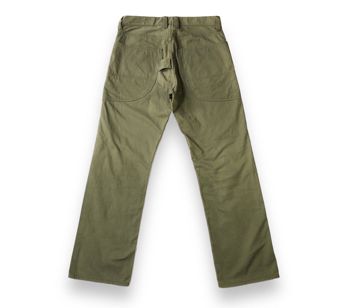 image of Ad2012 Comme Des Garcons Fatigue Pant in Faded Green, Men's (Size 31)