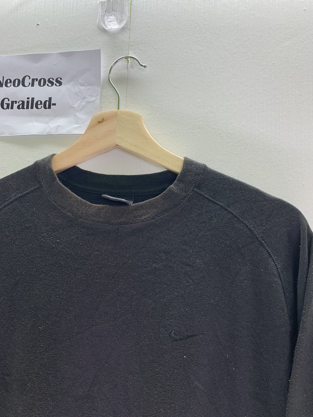 Nike Vintage Faded Nike Swoosh Sweatshirt Size US M / EU 48-50 / 2 - 1 Thumbnail