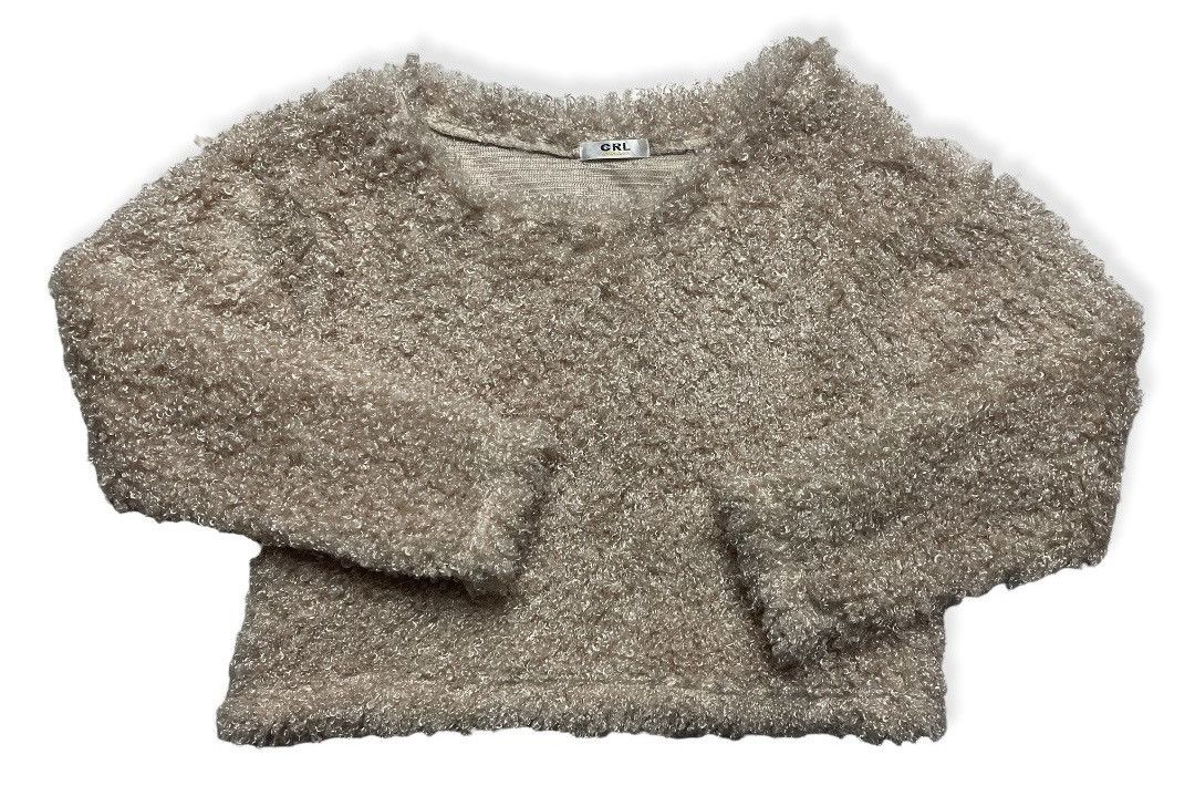 20471120 × Beauty Beast × Other Unknown Hairy Mohair Cross Top Shirt Size M / US 6-8 / IT 42-44 - 1 Thumbnail