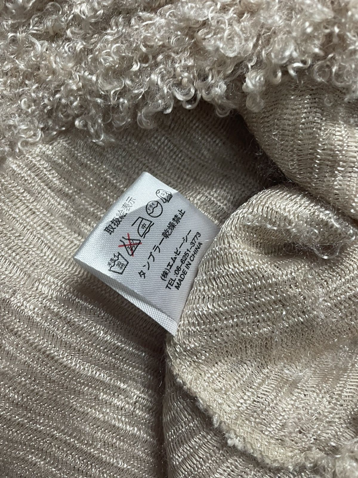 20471120 × Beauty Beast × Other Unknown Hairy Mohair Cross Top Shirt Size M / US 6-8 / IT 42-44 - 6 Thumbnail