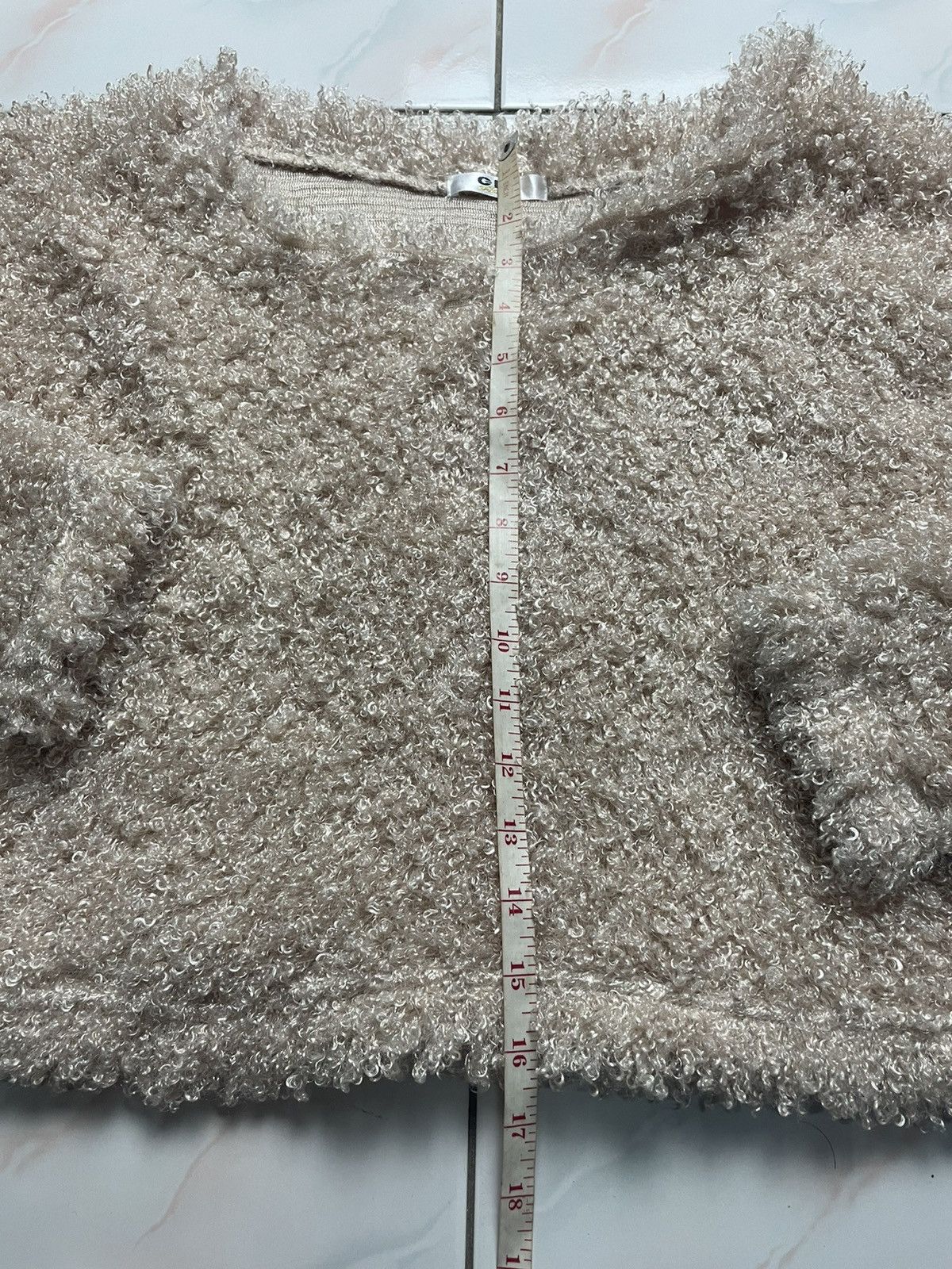 20471120 × Beauty Beast × Other Unknown Hairy Mohair Cross Top Shirt Size M / US 6-8 / IT 42-44 - 3 Thumbnail