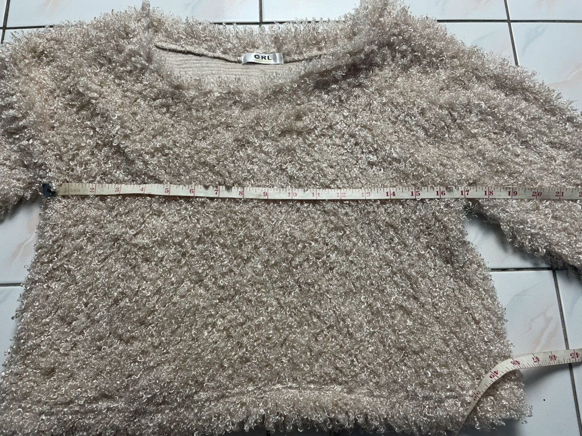 20471120 × Beauty Beast × Other Unknown Hairy Mohair Cross Top Shirt Size M / US 6-8 / IT 42-44 - 4 Thumbnail