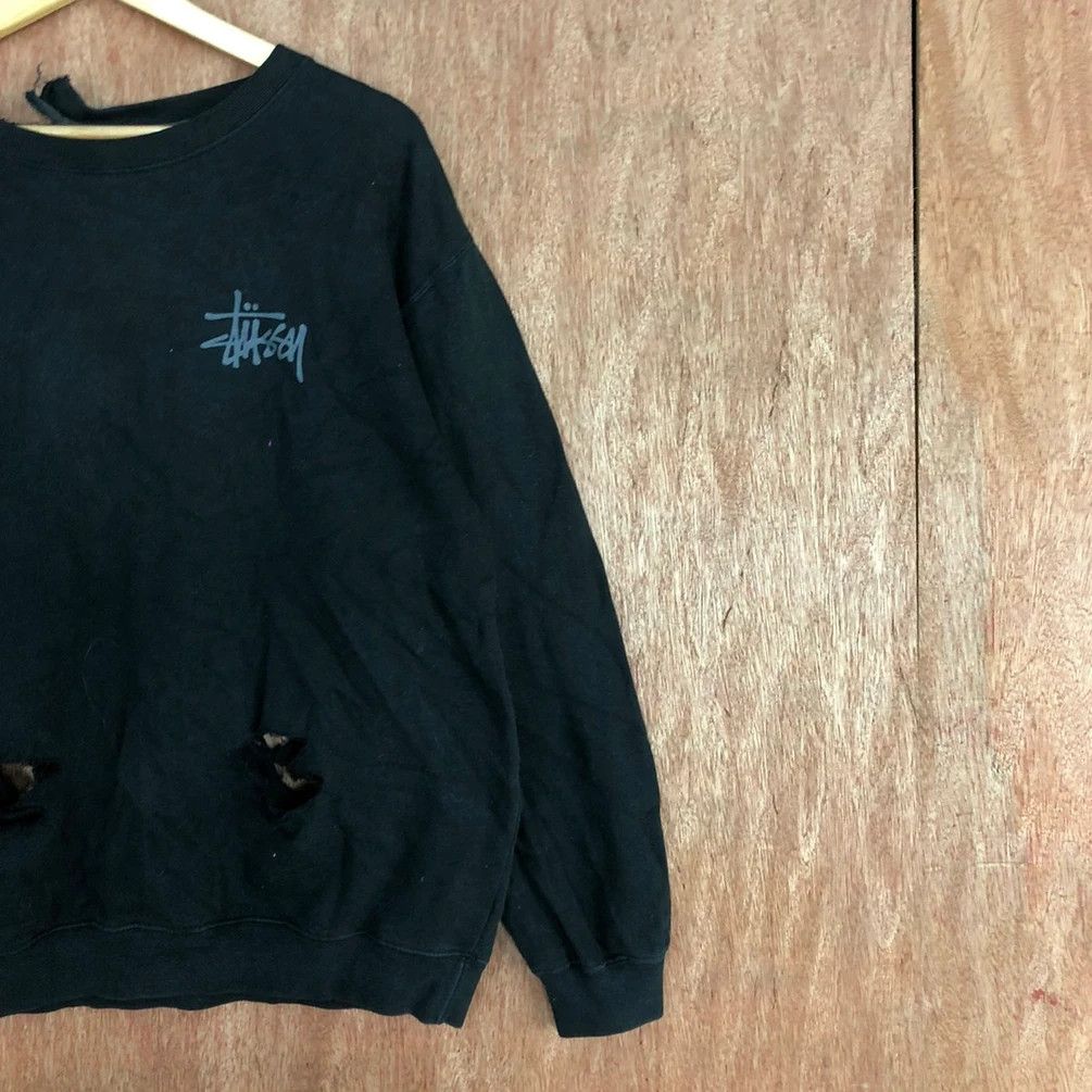 Stussy 90s Stussy Big Dragon distressed thrased Sweatshirt #H327 DL Size US M / EU 48-50 / 2 - 10 Thumbnail