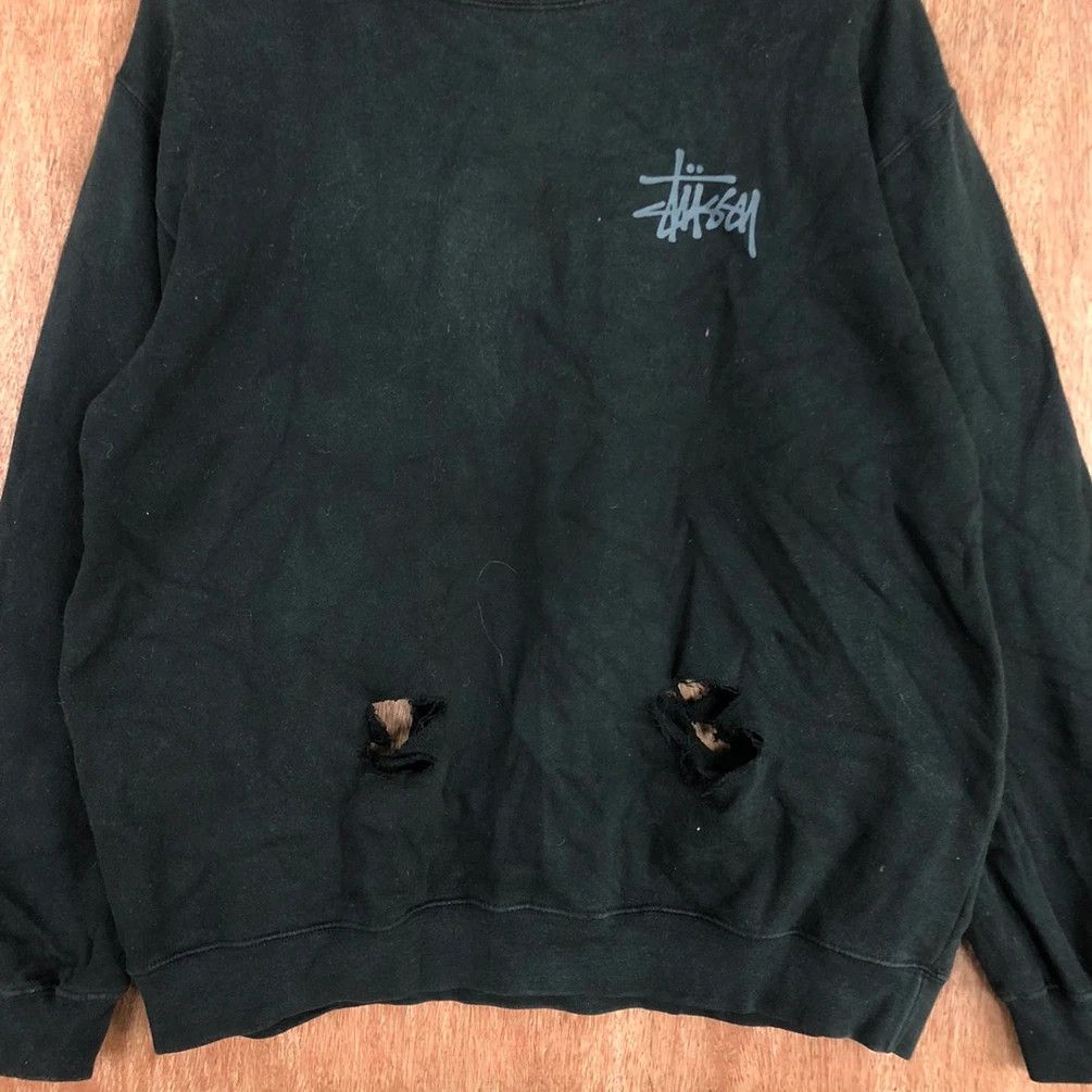 Stussy 90s Stussy Big Dragon distressed thrased Sweatshirt #H327 DL Size US M / EU 48-50 / 2 - 13 Thumbnail