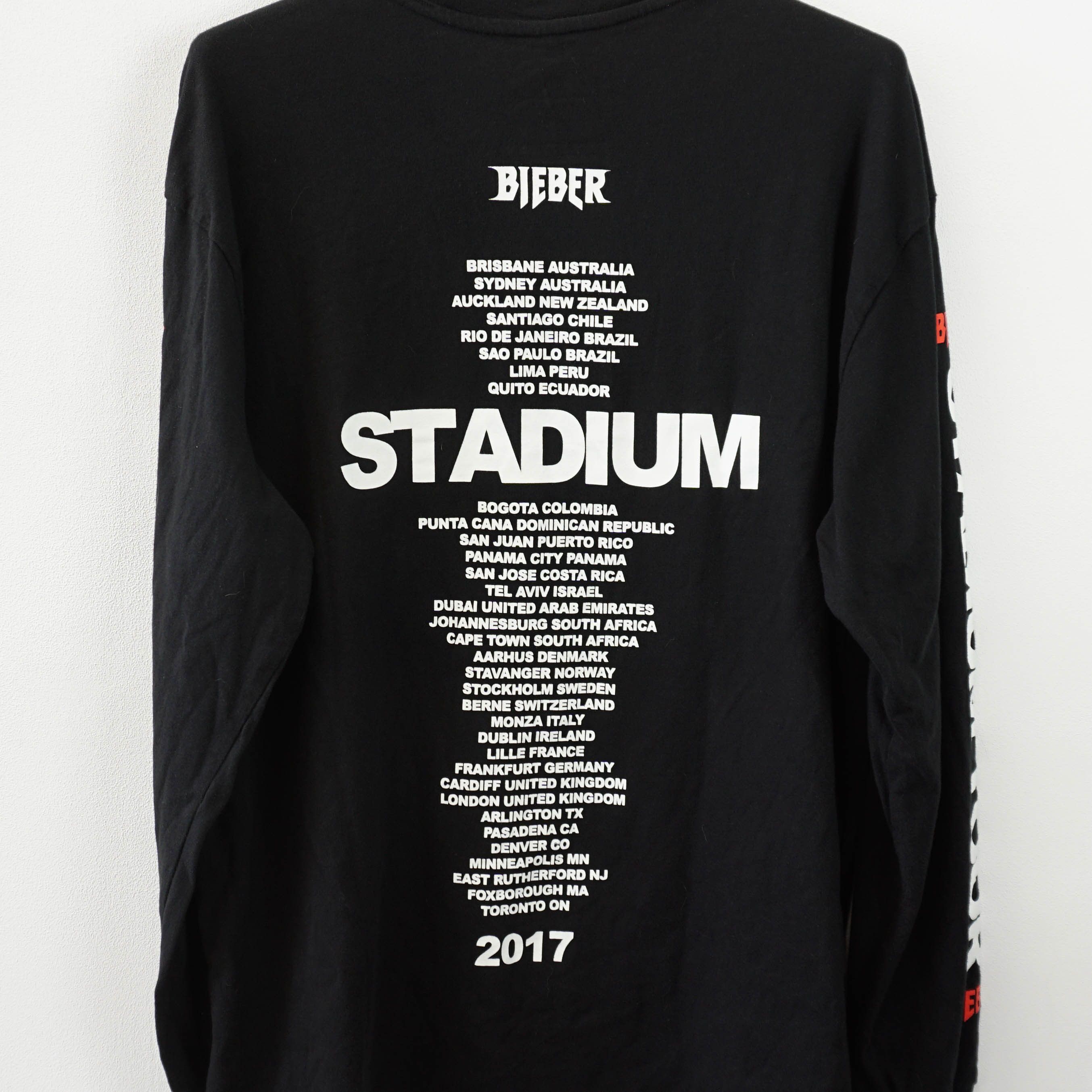 Band Tees × Justin Bieber Bieber Graphic L/S Tee Size US L / EU 52-54 / 3 - 4 Thumbnail