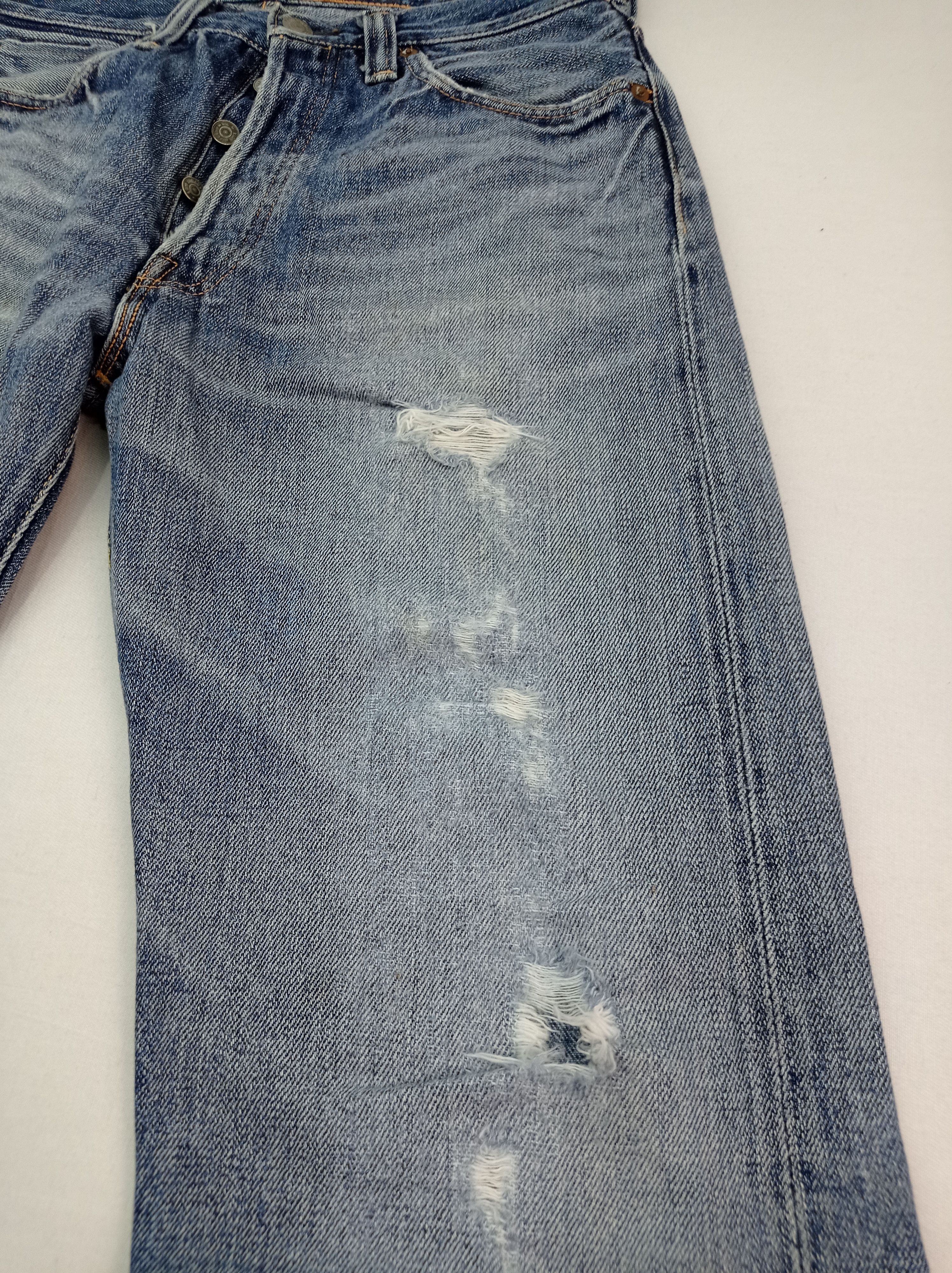 Levi's Levi's 501 Big E Selvage Denim Pants Size US 29 - 12 Thumbnail