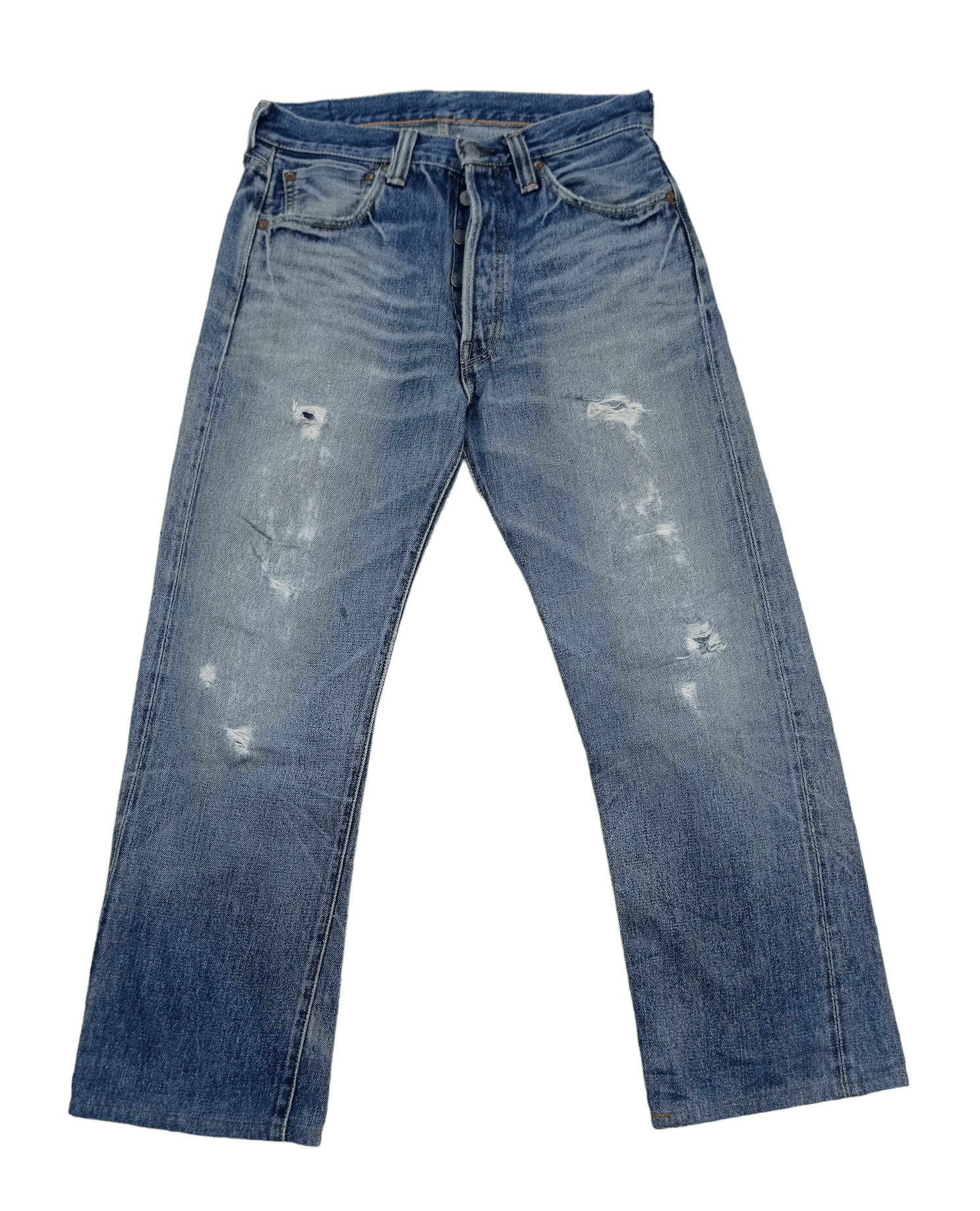 Levi's Levi's 501 Big E Selvage Denim Pants Size US 29 - 1 Thumbnail