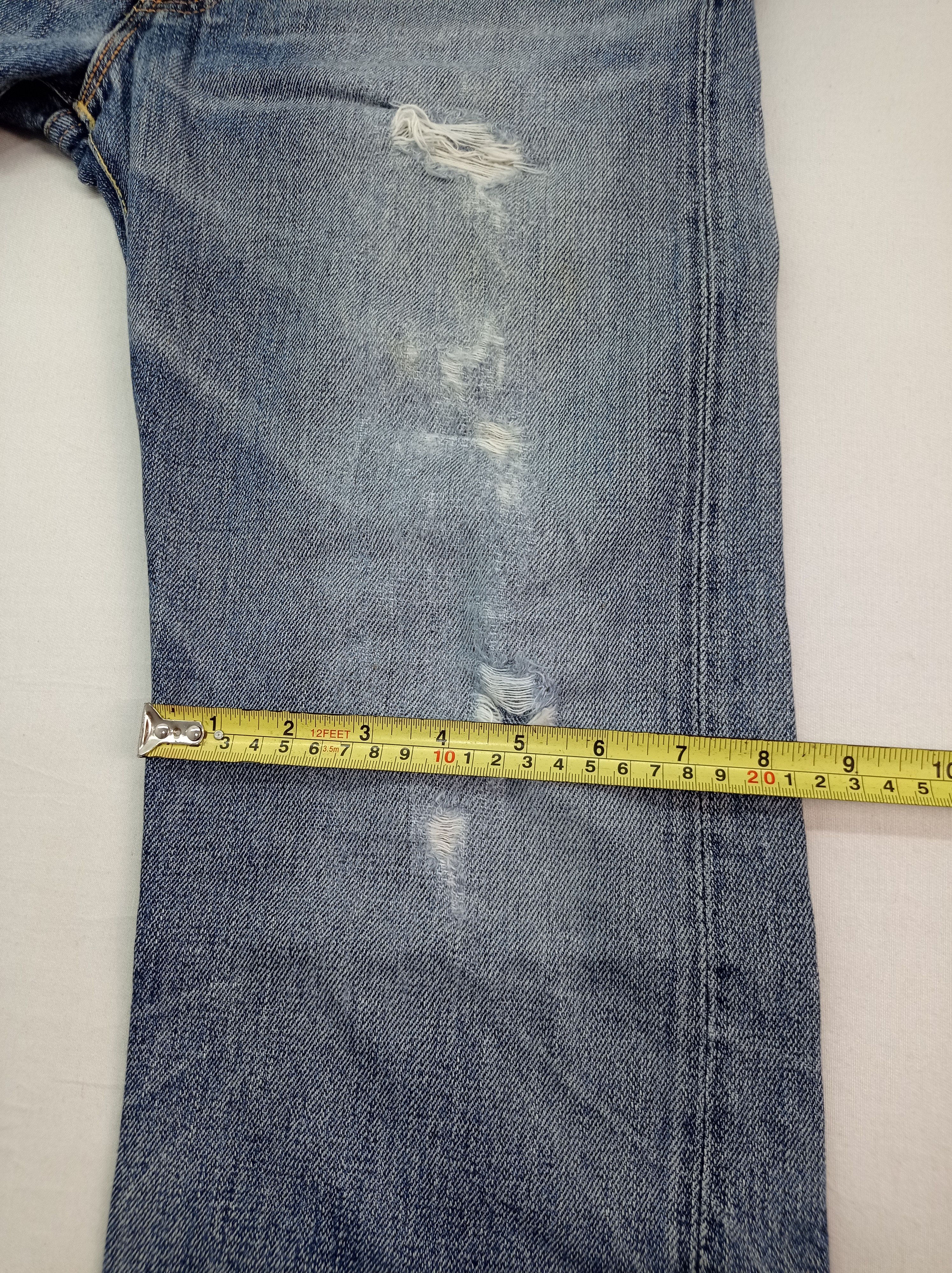Levi's Levi's 501 Big E Selvage Denim Pants Size US 29 - 24 Thumbnail