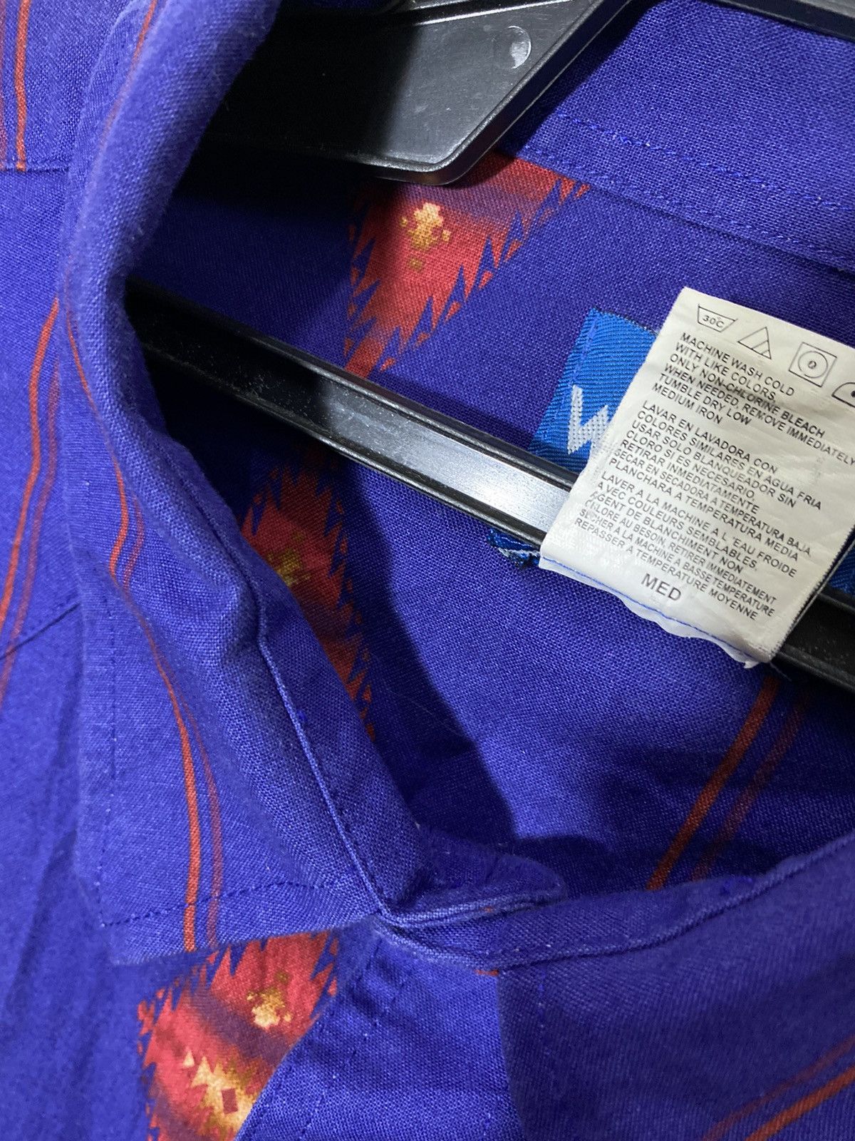 Japanese Brand × Wrangler wrangler western shirt navajo button ups Size US XXL / EU 58 / 5 - 8 Thumbnail