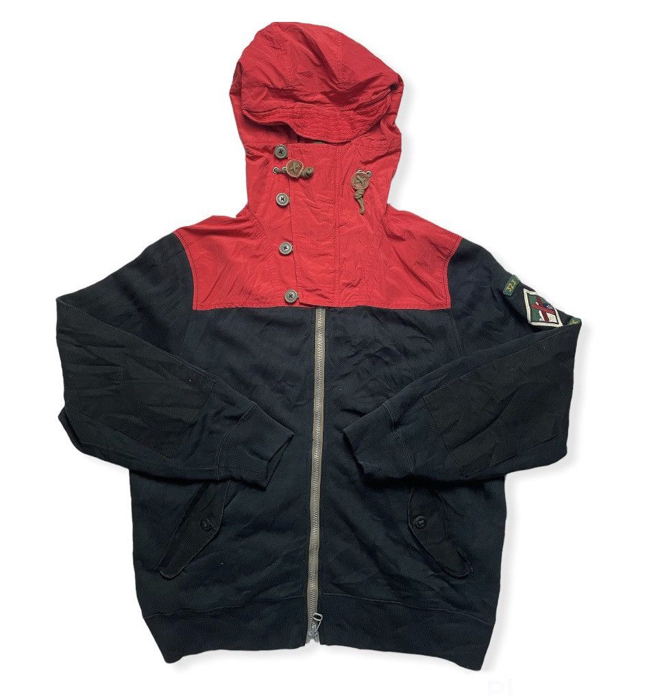Rugby Ralph Lauren × Vintage Vintage Ralph Lauren Rugby Hooded Sweatshirts Size US XL / EU 56 / 4 - 1 Thumbnail