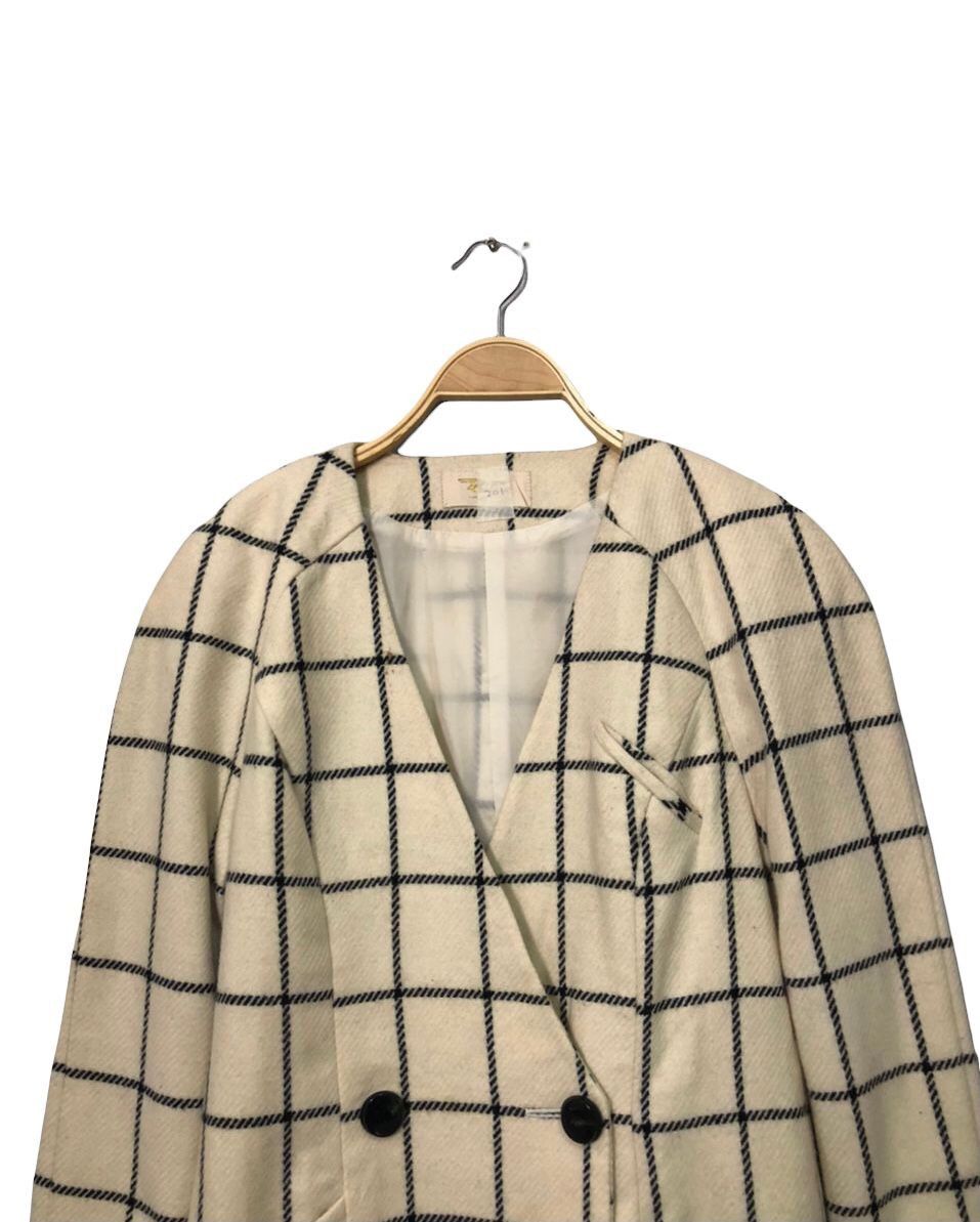 Japanese Brand Vintage Top Harajuku Tokyo Plaid Blazer Coat Jacket Size S / US 4 / IT 40 - 4 Thumbnail