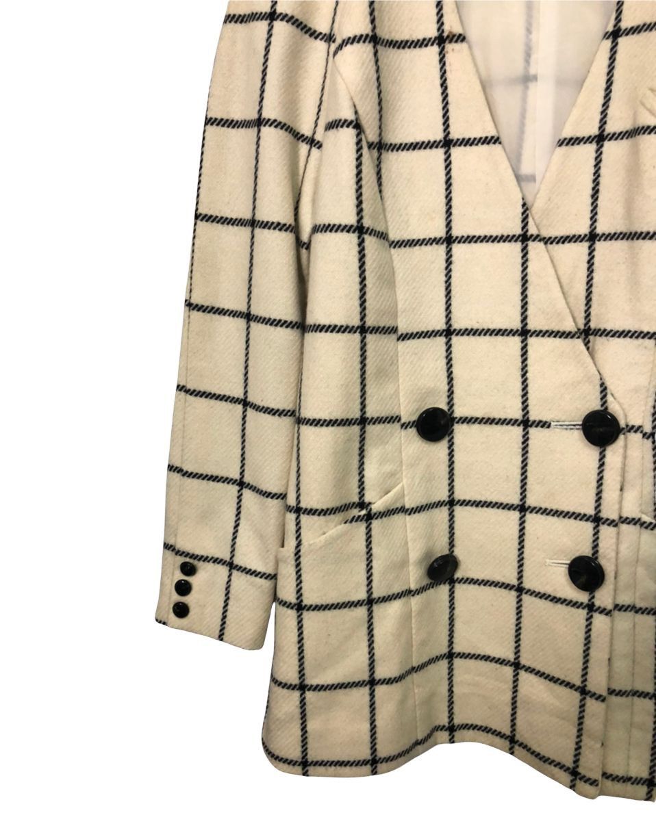 Japanese Brand Vintage Top Harajuku Tokyo Plaid Blazer Coat Jacket Size S / US 4 / IT 40 - 3 Thumbnail
