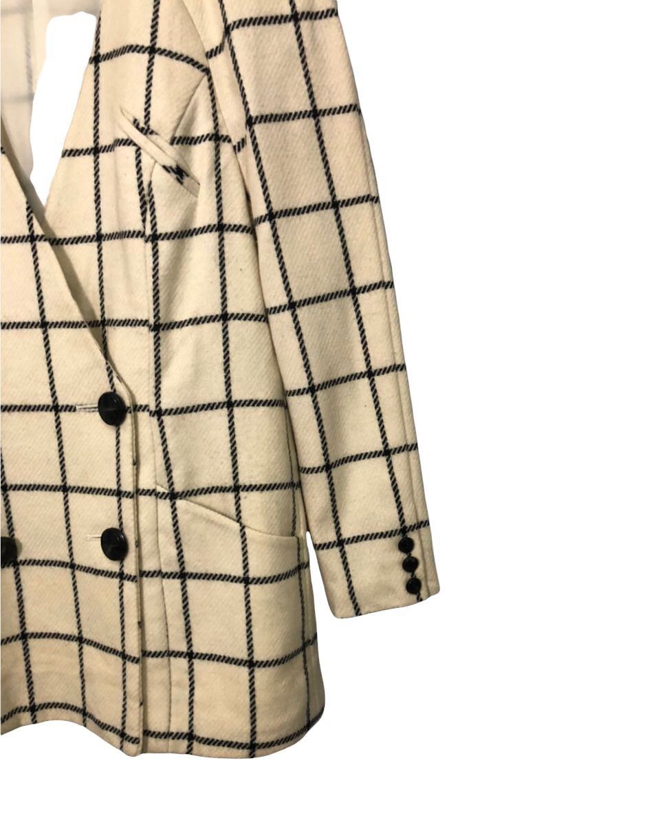 Japanese Brand Vintage Top Harajuku Tokyo Plaid Blazer Coat Jacket Size S / US 4 / IT 40 - 2 Thumbnail