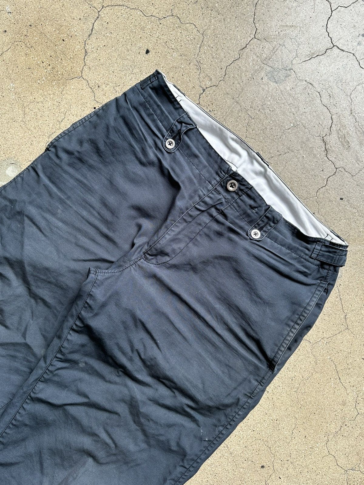 Margaret Howell Margaret Howel Navy Casual Pant light thrashing Size US 29 - 2 Thumbnail