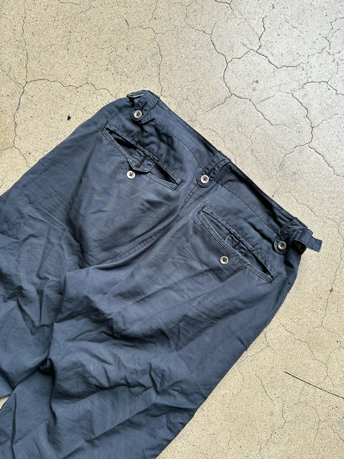 Margaret Howell Margaret Howel Navy Casual Pant light thrashing Size US 29 - 5 Thumbnail