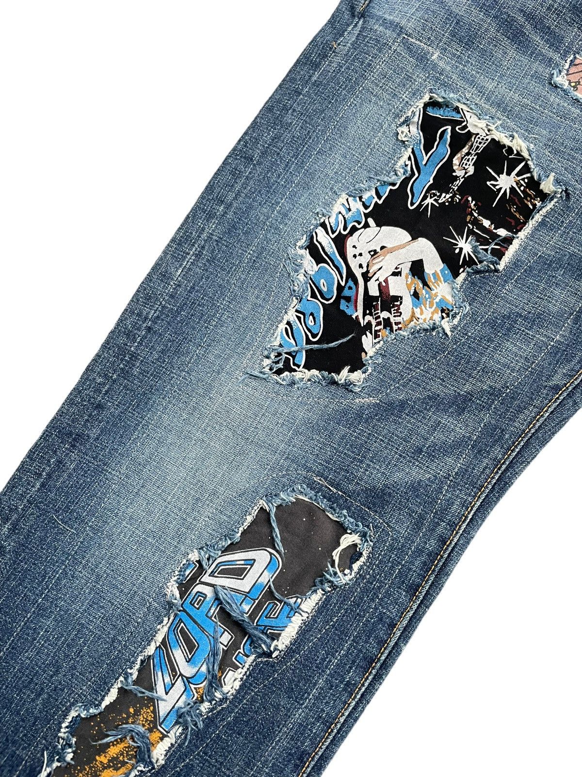 Japanese Brand Ally & Dia Custom Denim Size US 33 - 6 Thumbnail