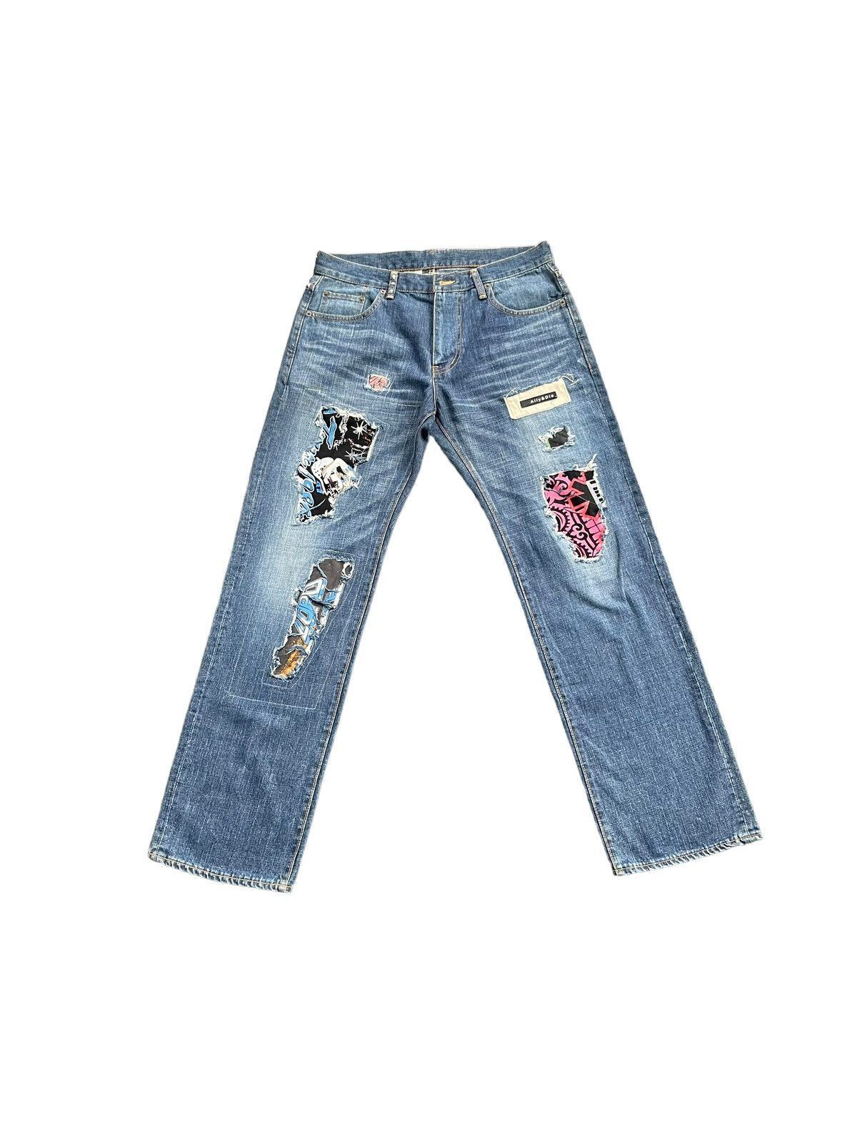 Japanese Brand Ally & Dia Custom Denim Size US 33 - 1 Thumbnail