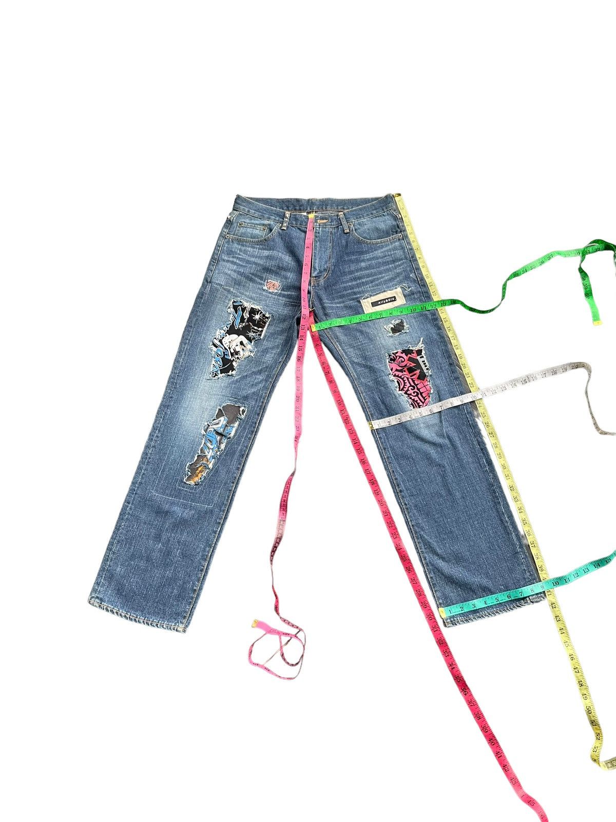 Japanese Brand Ally & Dia Custom Denim Size US 33 - 20 Thumbnail