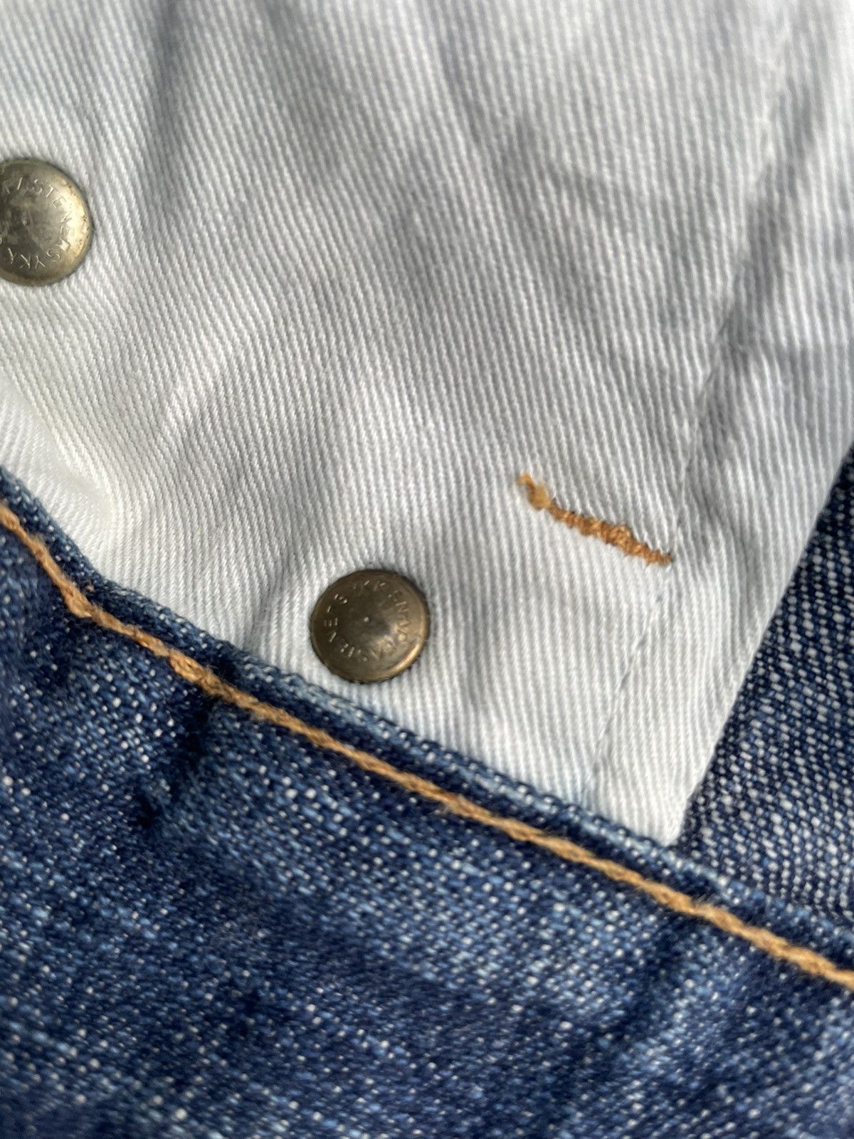Japanese Brand Ally & Dia Custom Denim Size US 33 - 17 Thumbnail