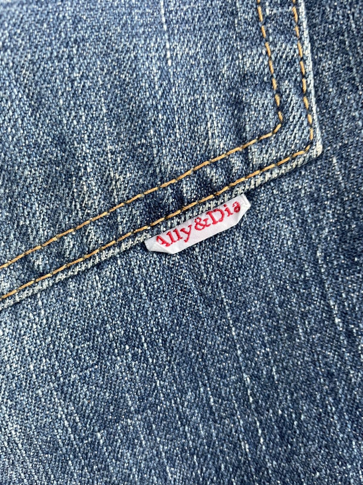 Japanese Brand Ally & Dia Custom Denim Size US 33 - 14 Thumbnail