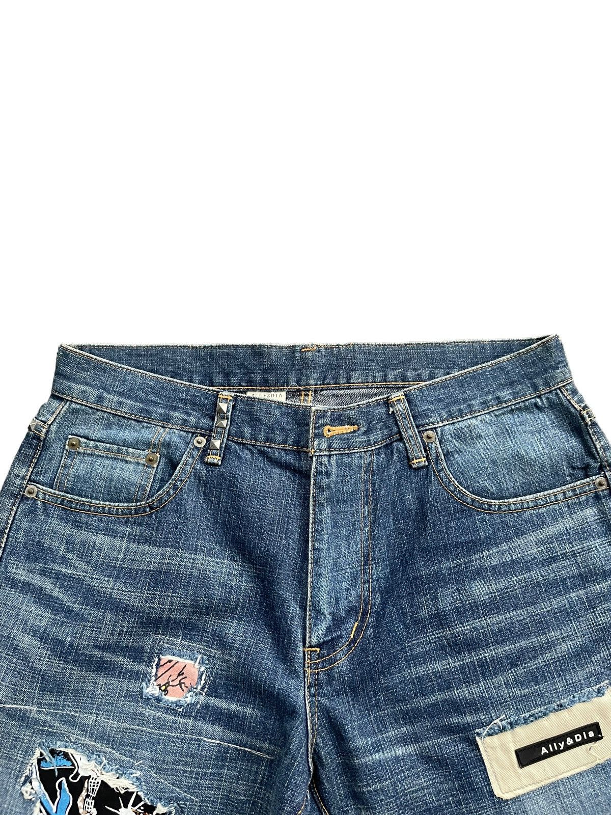 Japanese Brand Ally & Dia Custom Denim Size US 33 - 7 Thumbnail
