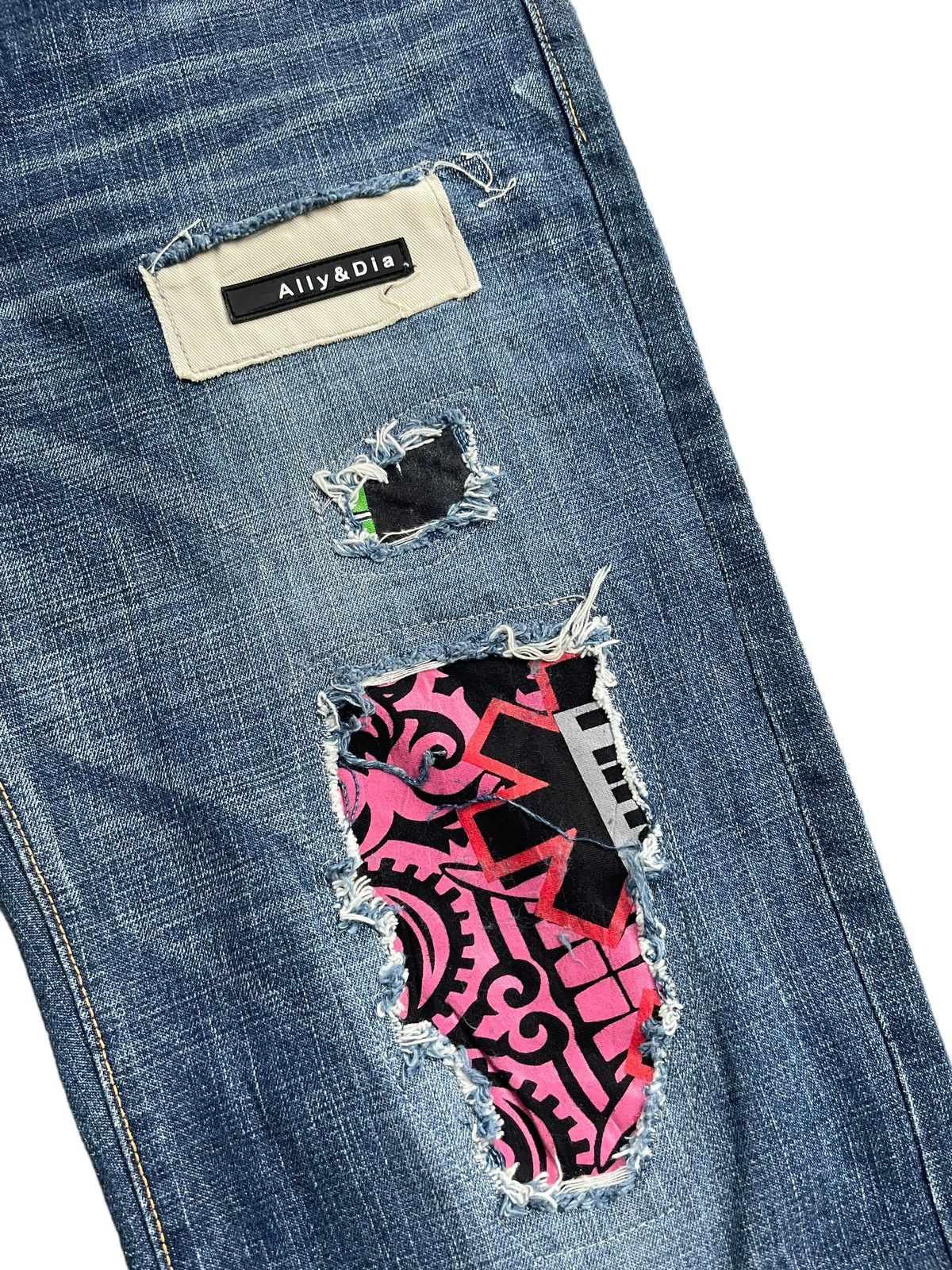 Japanese Brand Ally & Dia Custom Denim Size US 33 - 5 Thumbnail