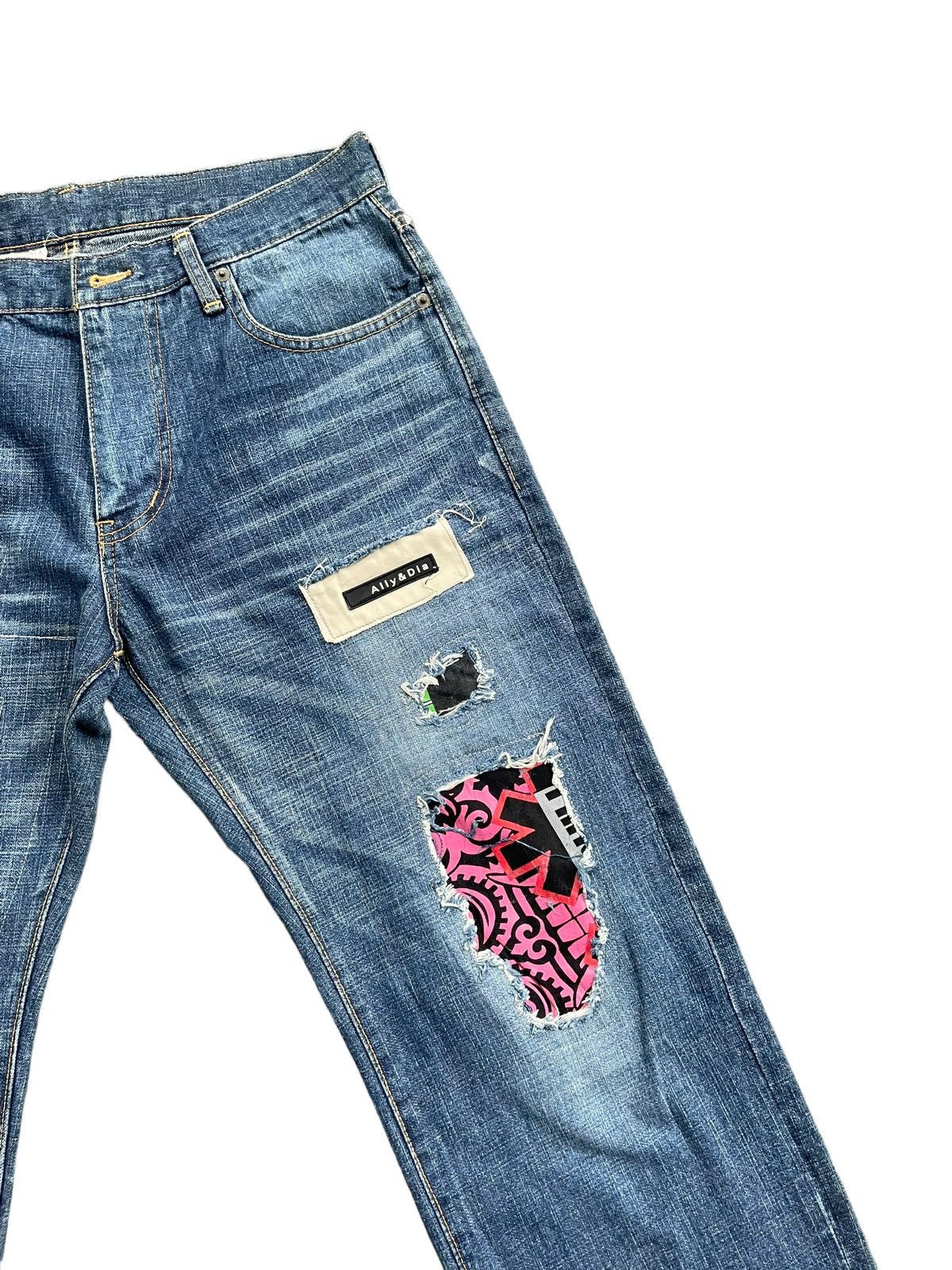 Japanese Brand Ally & Dia Custom Denim Size US 33 - 3 Thumbnail