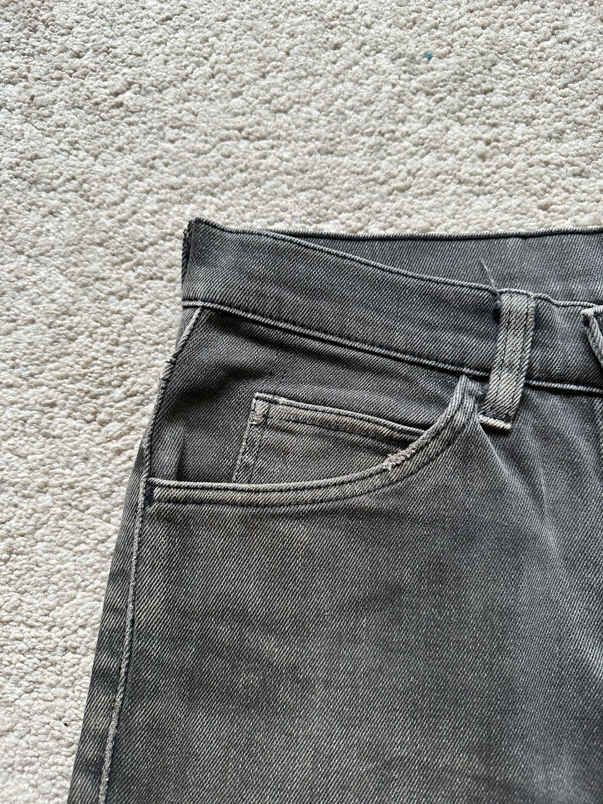 Levi's Vintage Clothing N.Hollywood LVC Distressed Black Faded Jeans Size US 29 - 3 Thumbnail