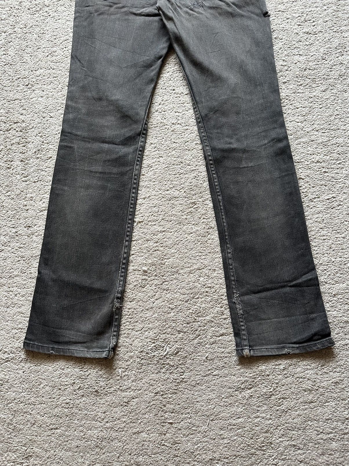 Levi's Vintage Clothing N.Hollywood LVC Distressed Black Faded Jeans Size US 29 - 10 Thumbnail