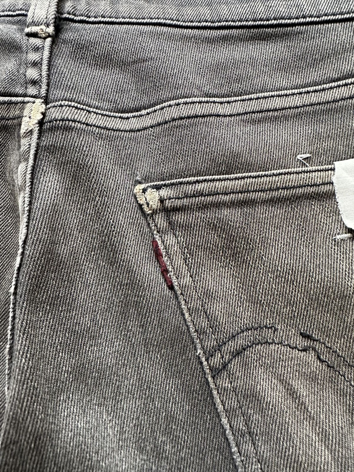 Levi's Vintage Clothing N.Hollywood LVC Distressed Black Faded Jeans Size US 29 - 13 Thumbnail