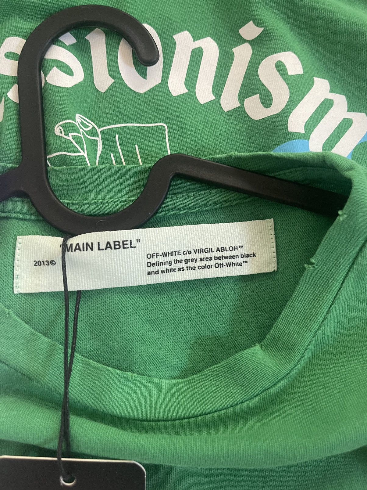 Off-White Off white Impressionism college green TEE brand new Size US XS / EU 42 / 0 - 8 Thumbnail