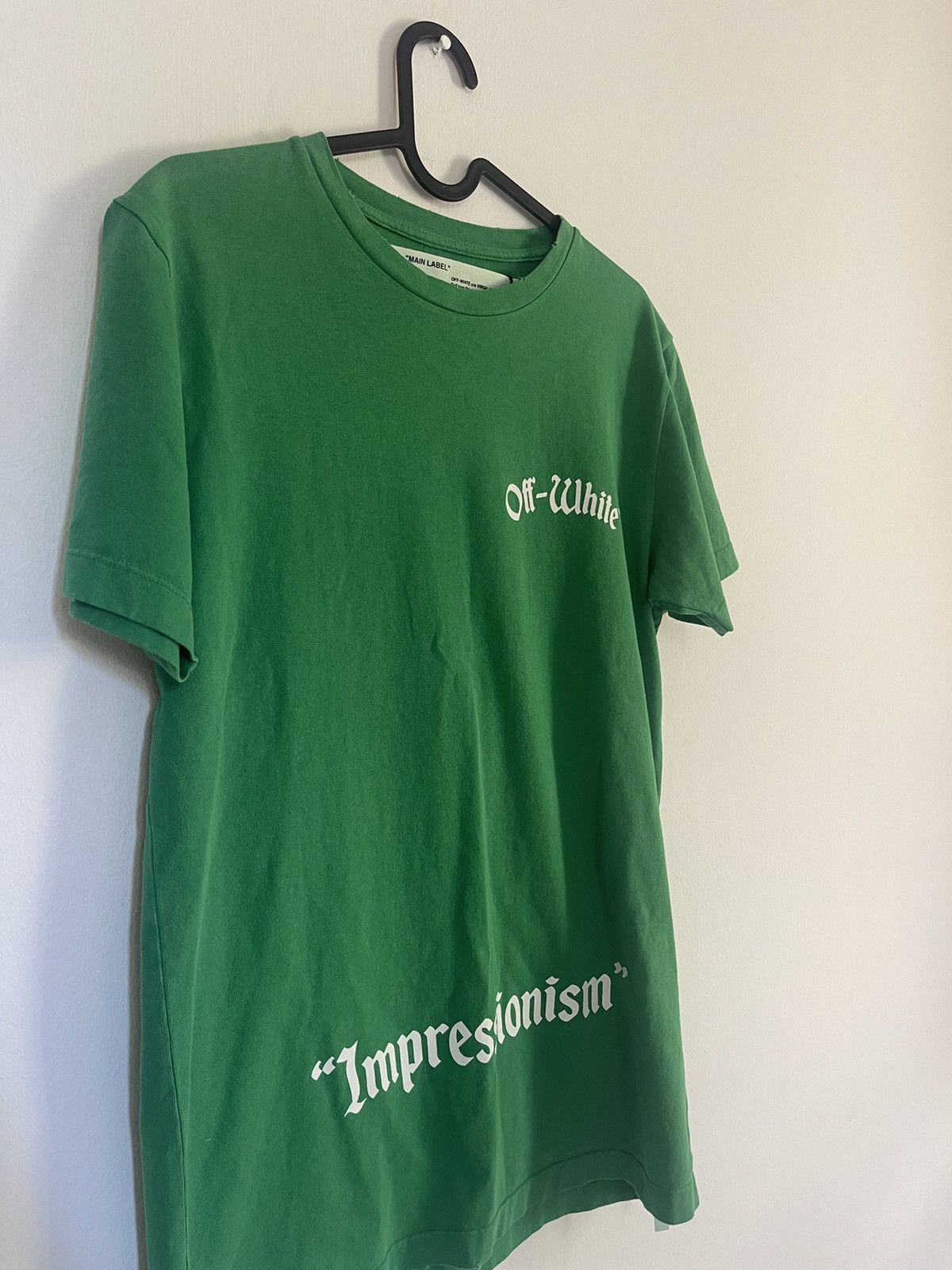 Off-White Off white Impressionism college green TEE brand new Size US XS / EU 42 / 0 - 4 Thumbnail