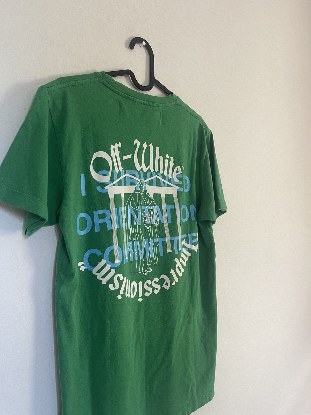 Off-White Off white Impressionism college green TEE brand new Size US XS / EU 42 / 0 - 6 Thumbnail