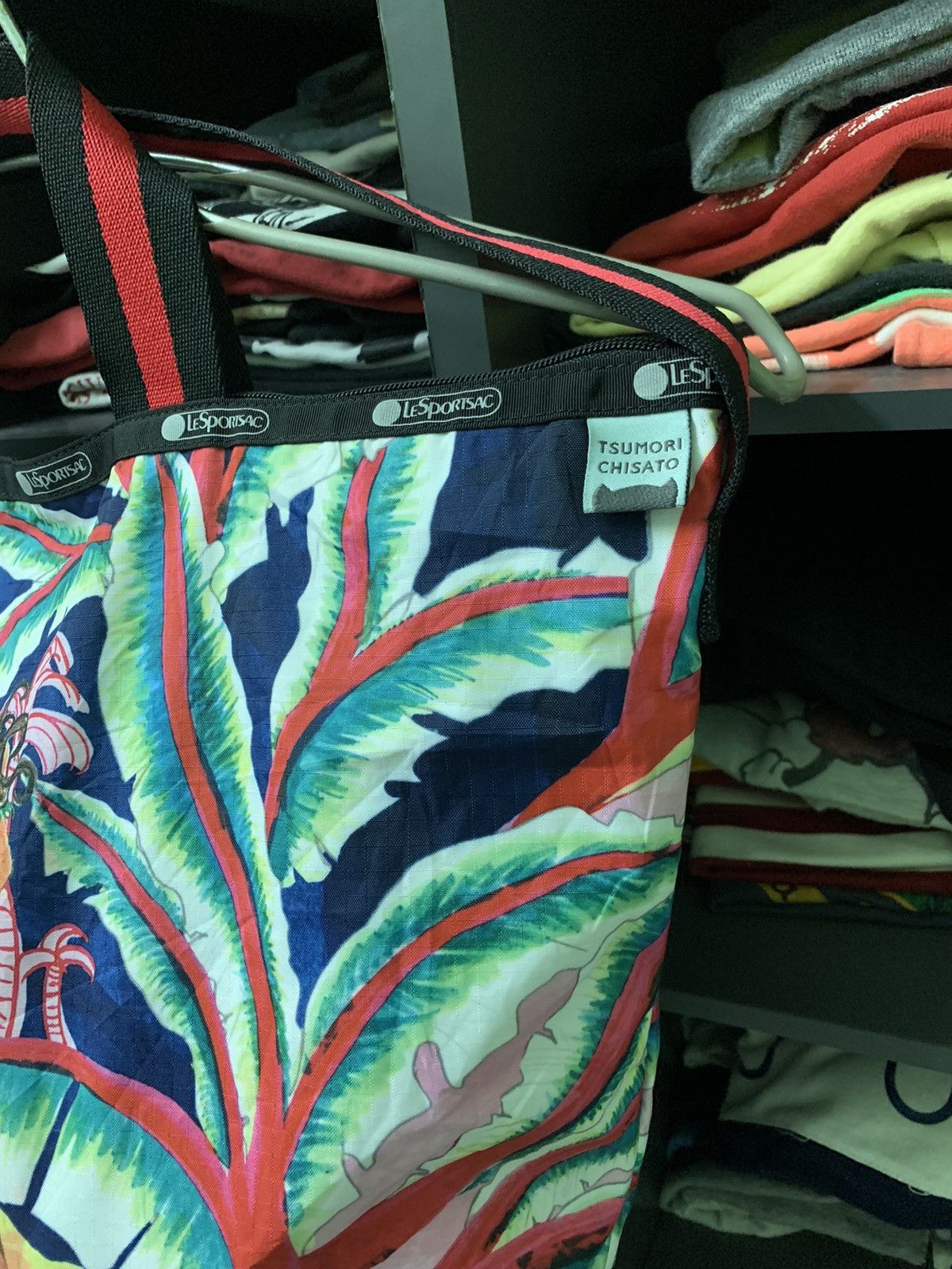 Issey Miyake × LeSportsac × Tsumori Chisato TSUMORI CHISATO x Lesportac collab Aloha Girl Size 34 - 2 Thumbnail