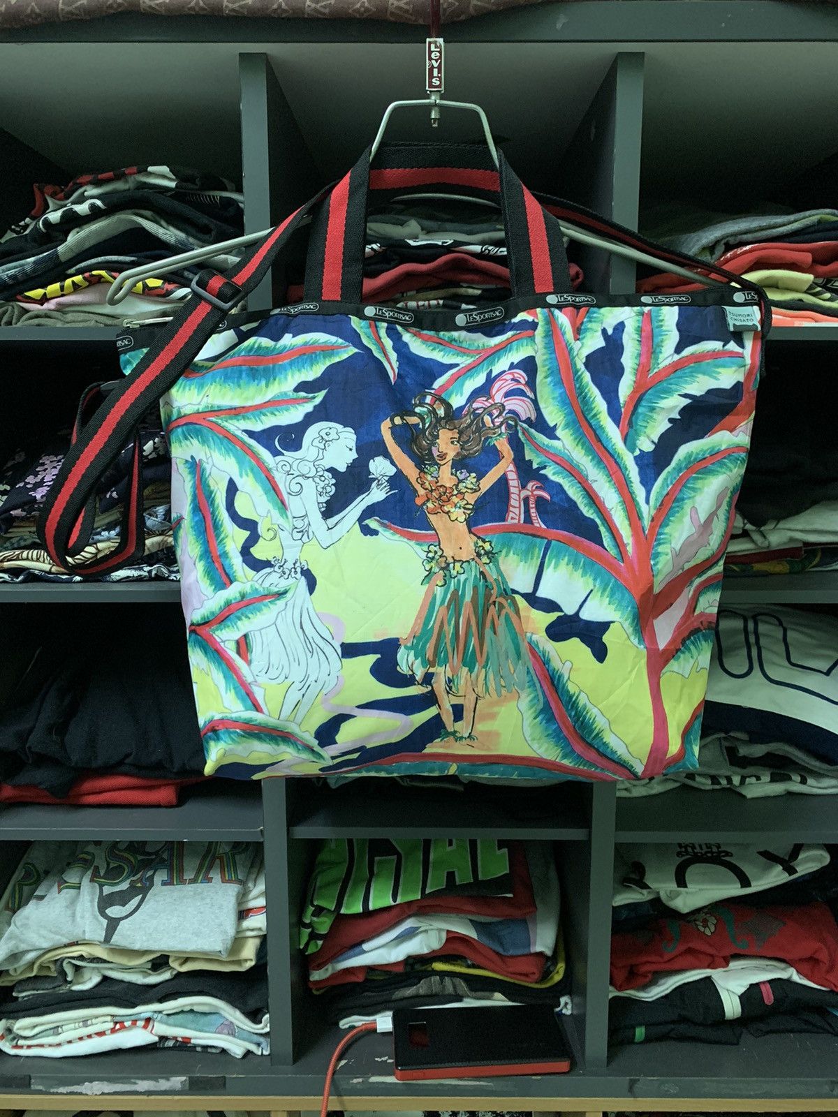 image of Issey Miyake x Lesportsac Tsumori Chisato X Lesportac Collab Aloha Girl, Men's (Size 34)