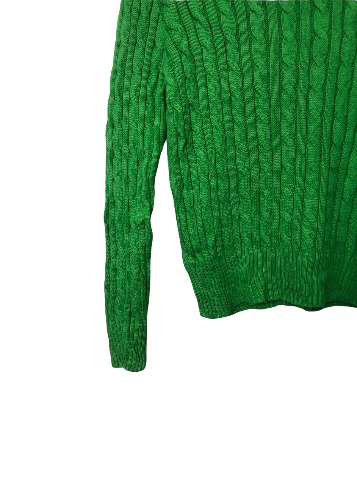 Aran Isles Knitwear × Ralph Lauren Vintage Ralph Lauren Embroidery Small Logo Knitwear Jumper Size XS / US 0-2 / IT 36-38 - 3 Thumbnail