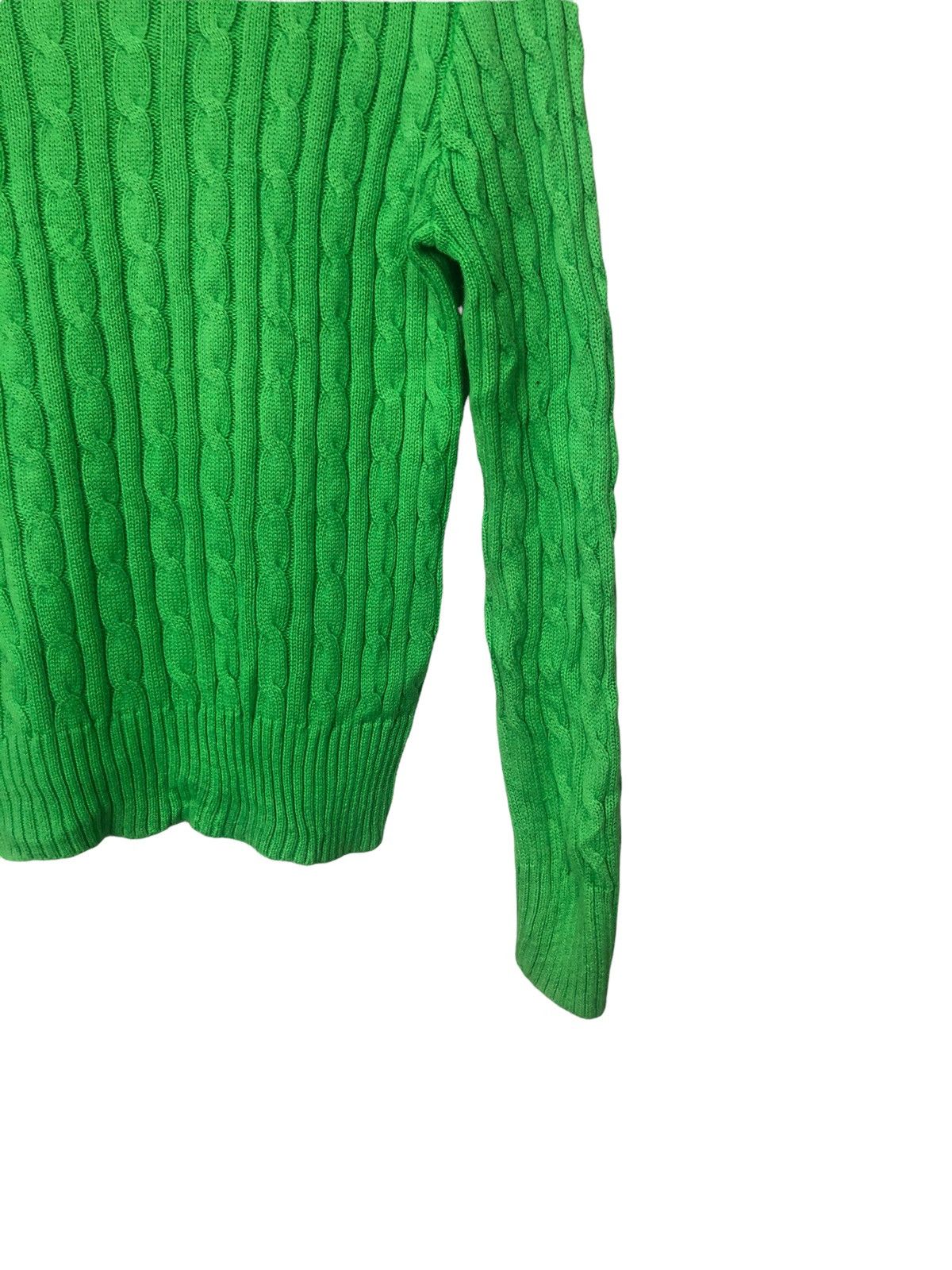 Aran Isles Knitwear × Ralph Lauren Vintage Ralph Lauren Embroidery Small Logo Knitwear Jumper Size XS / US 0-2 / IT 36-38 - 6 Thumbnail