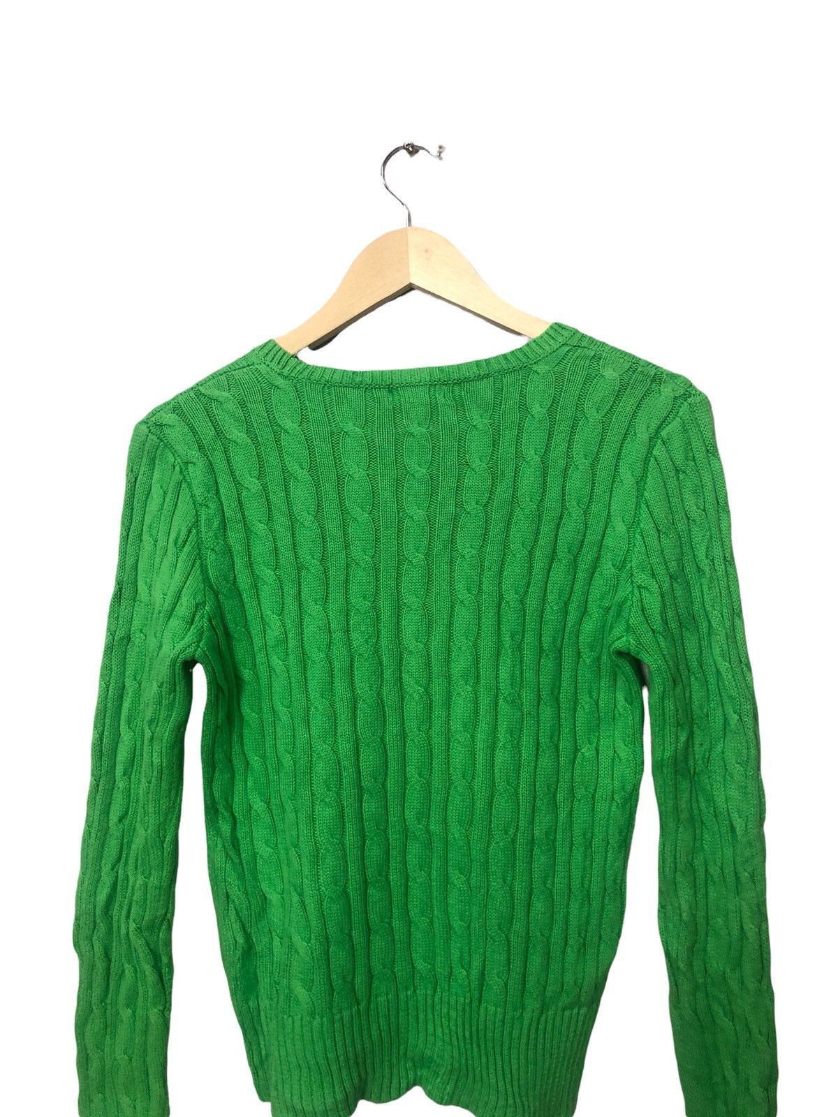 Aran Isles Knitwear × Ralph Lauren Vintage Ralph Lauren Embroidery Small Logo Knitwear Jumper Size XS / US 0-2 / IT 36-38 - 8 Thumbnail
